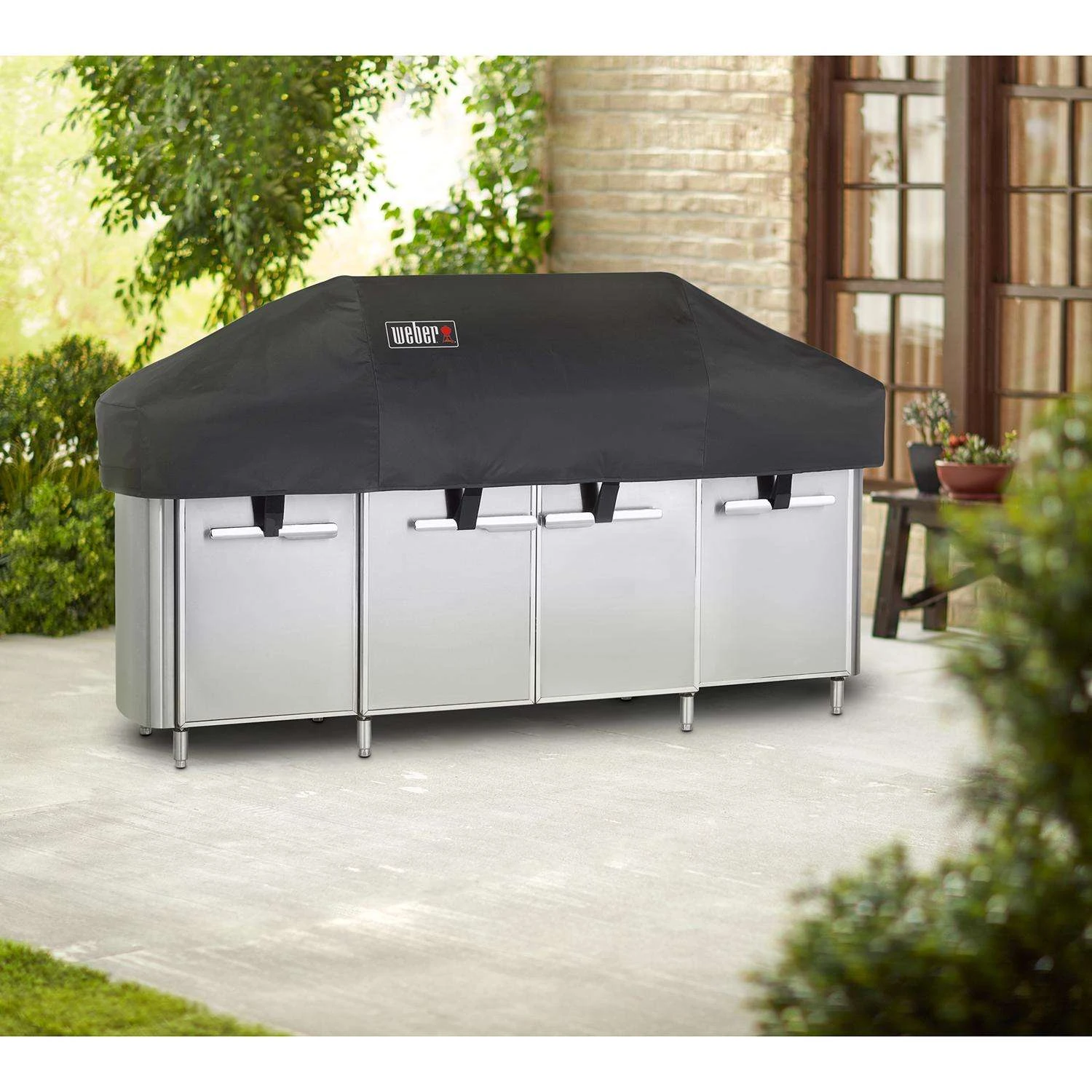 Weber Summit Grill Center Series Black Grill Cover - Image 2