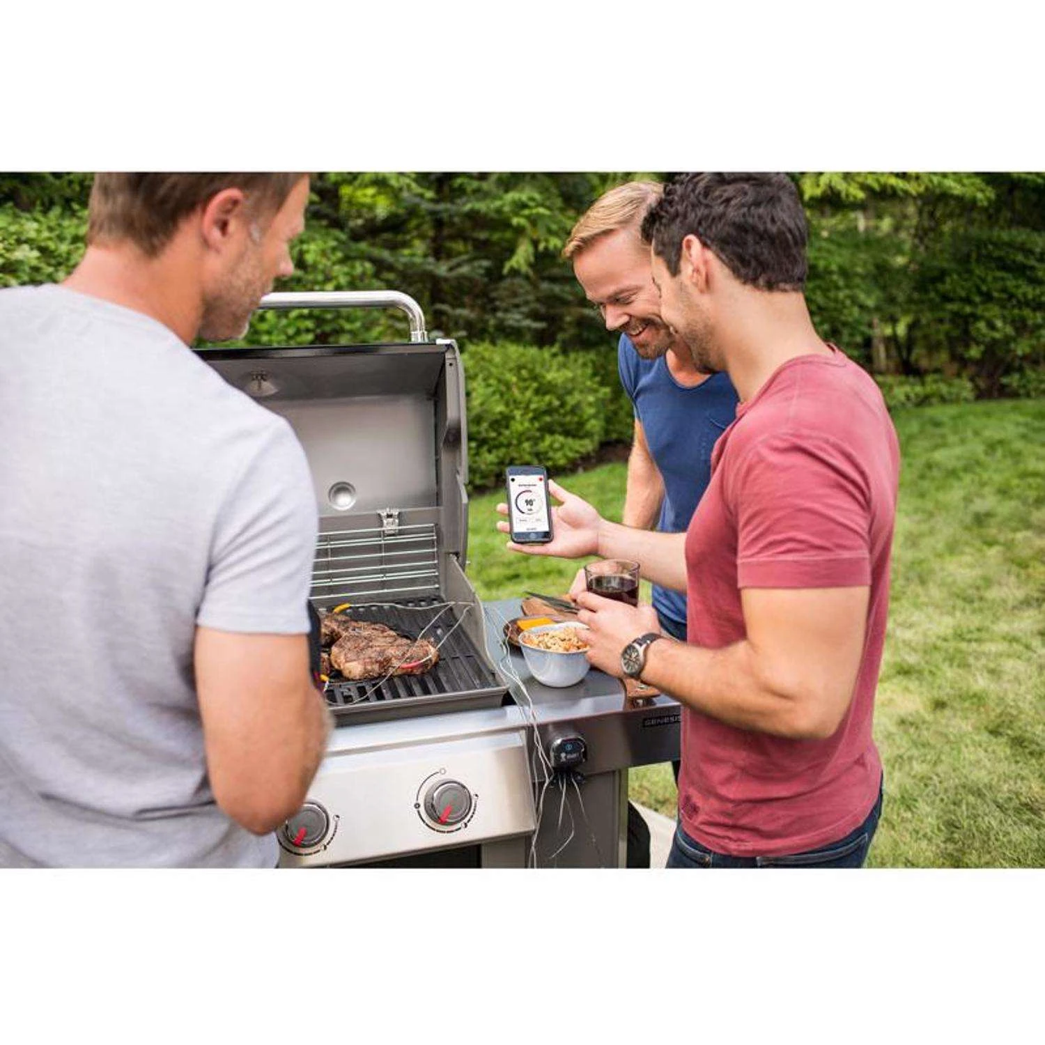 Weber Genesis II E-315 3 Burner Liquid Propane Grill Black - Image 3