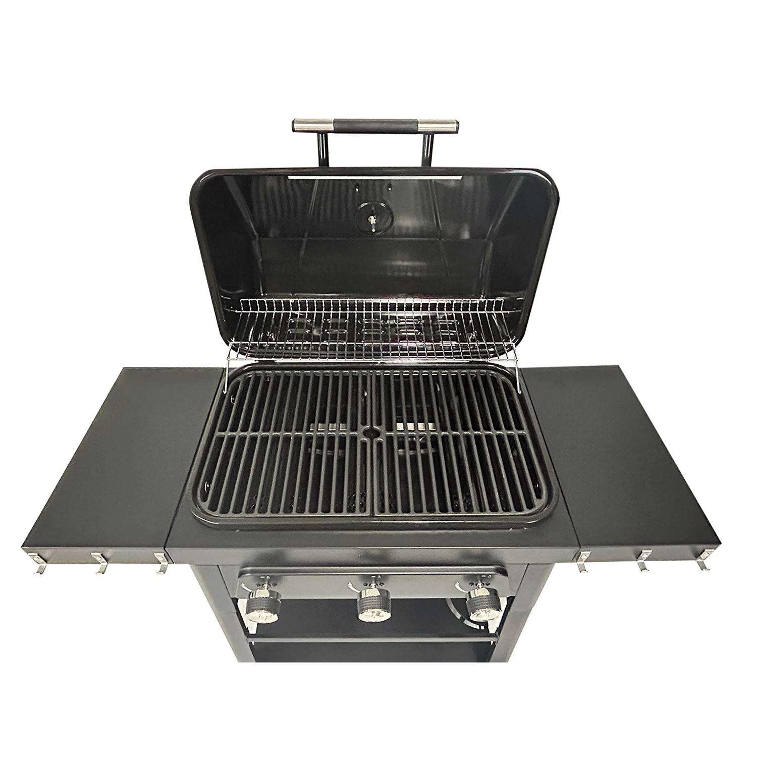 Brand-Man Grills Bronco2 3 Burner Liquid Propane Portable Grill Black - Image 4