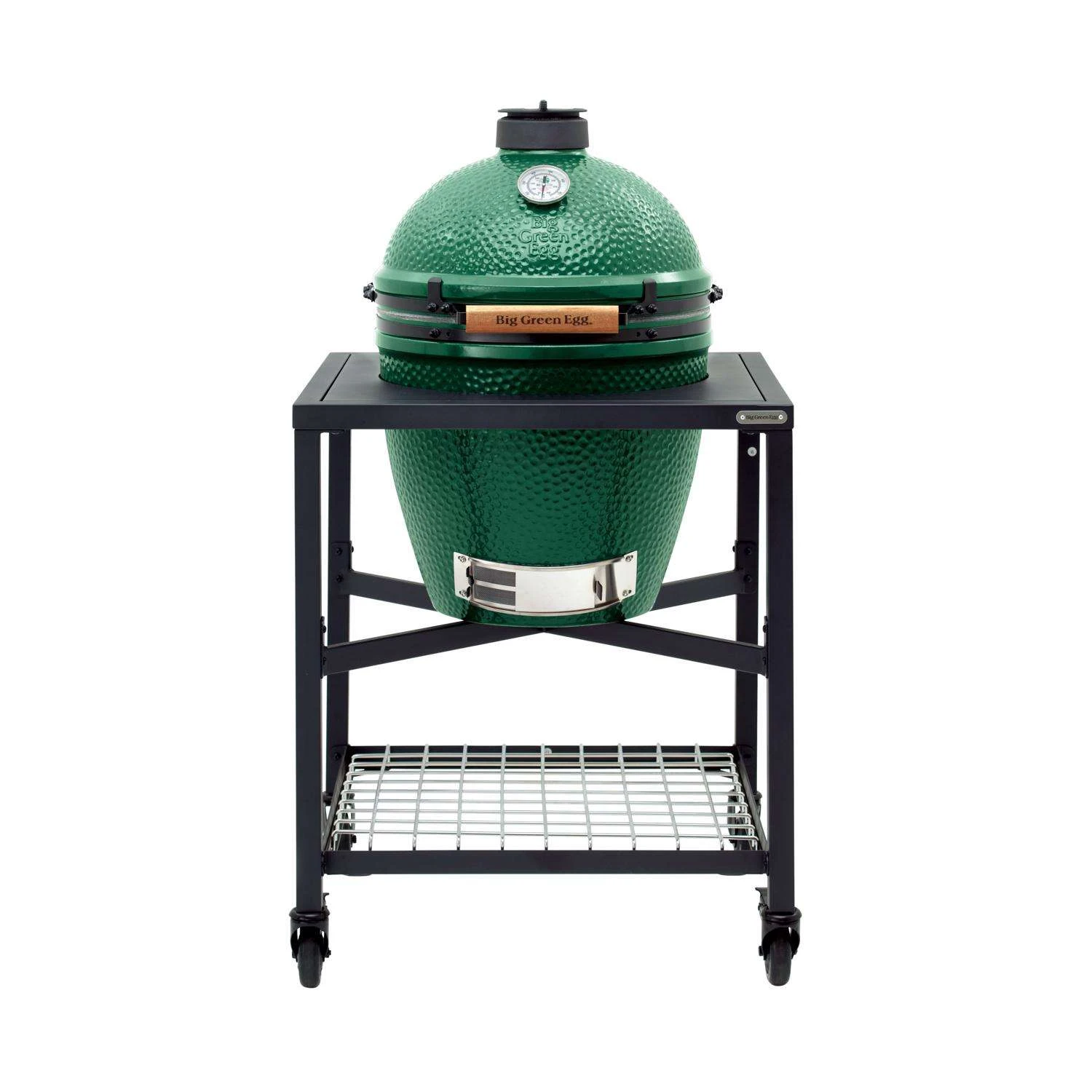 Big Green Egg 18.25 In. Large EGG Package With Modular Nest Charcoal Kamado Grill And Smoker Green - Image 2