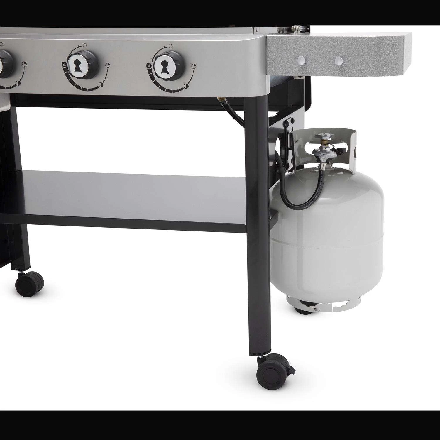 Weber 36" 4 Burner Liquid Propane Outdoor Griddle Black - Image 7