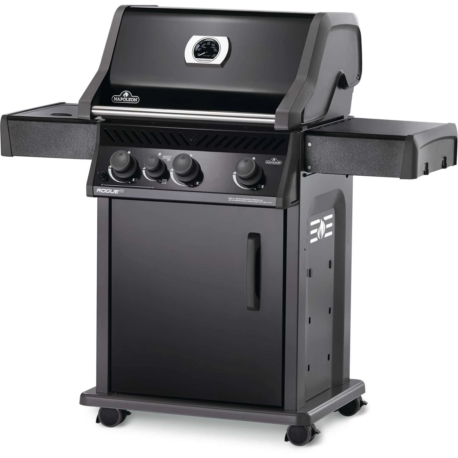 Napoleon Rogue 3 Burner Natural Gas Grill Black - Image 2