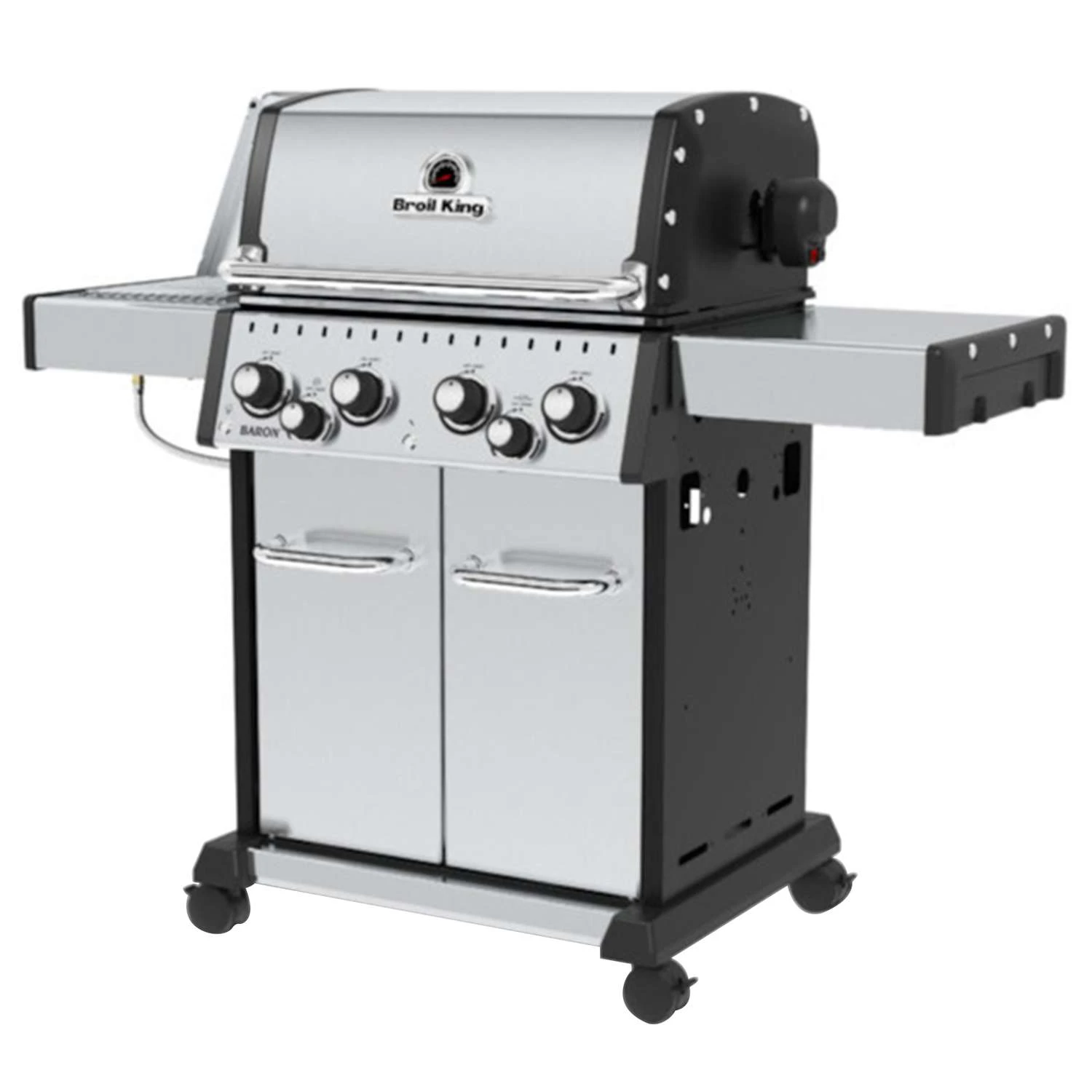 Broil King Baron S 440 Pro Infrared 4 Burner Liquid Propane Grill Black - Image 2