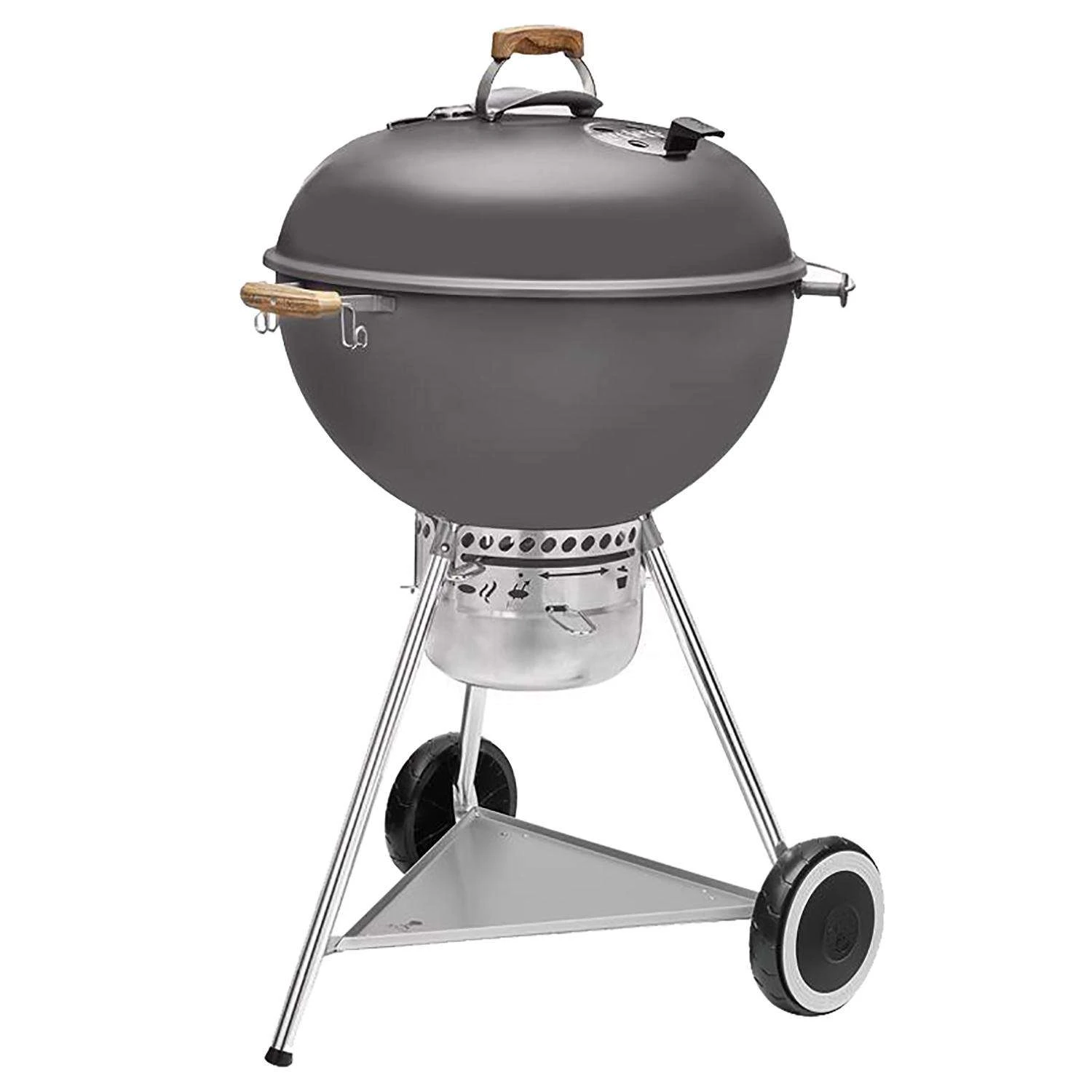 Weber 22 In. 70th Anniversary Kettle Charcoal Grill Hollywood Gray