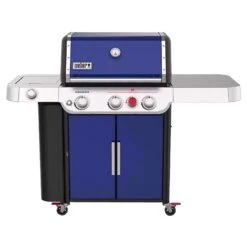 Weber Genesis E-335 3 Burner Liquid Propane Grill Deep Ocean Blue