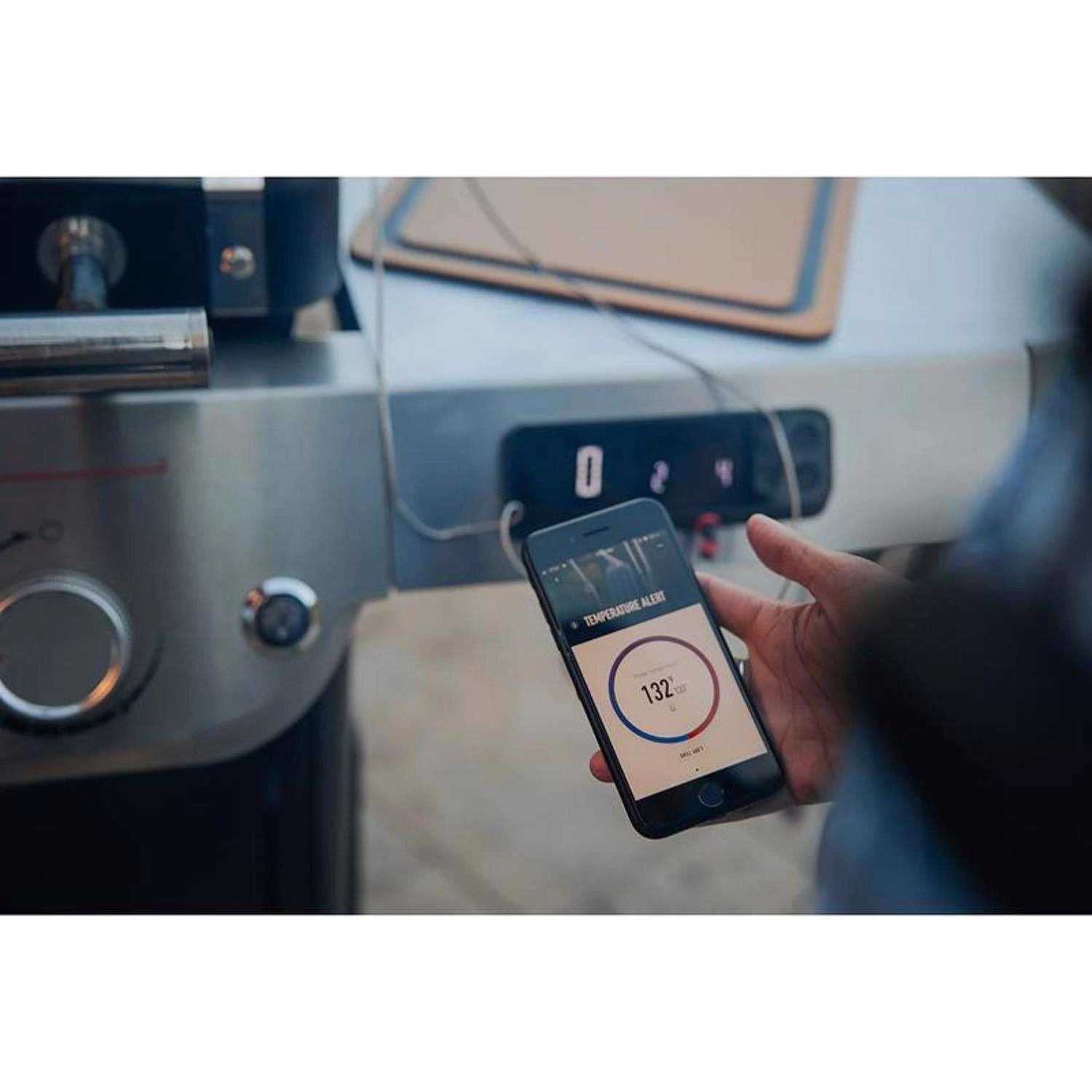 Weber Genesis SX-325s 3 Burner Liquid Propane WiFi Grill Stainless Steel - Image 6