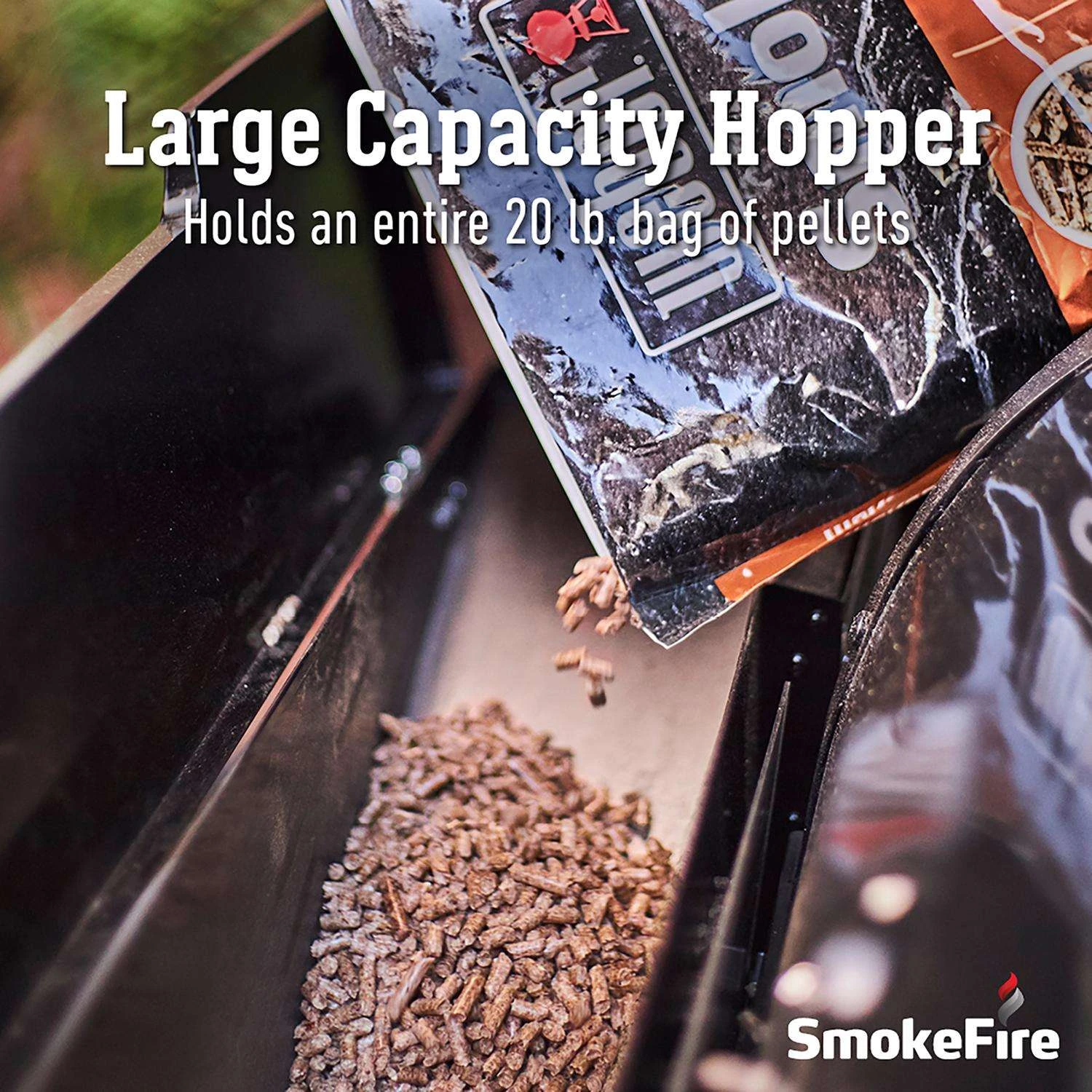 Weber SmokeFire EX6 2nd Gen Wood Pellet WiFi Grill Black - Image 4