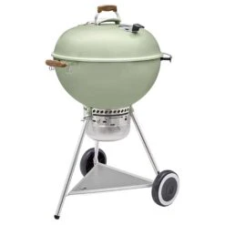 Weber 22 In. 70th Anniversary Kettle Charcoal Grill Diner Green