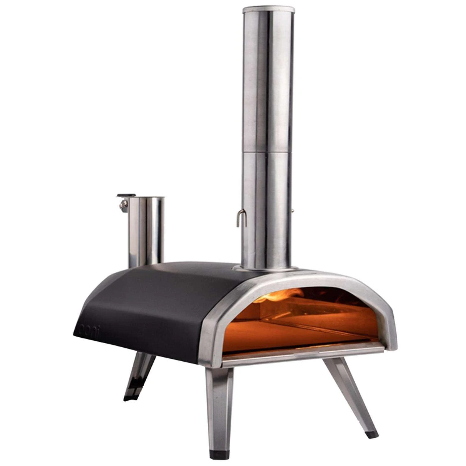 Ooni Fyra 12 In. Wood Pellet Outdoor Pizza Oven Silver - Image 2