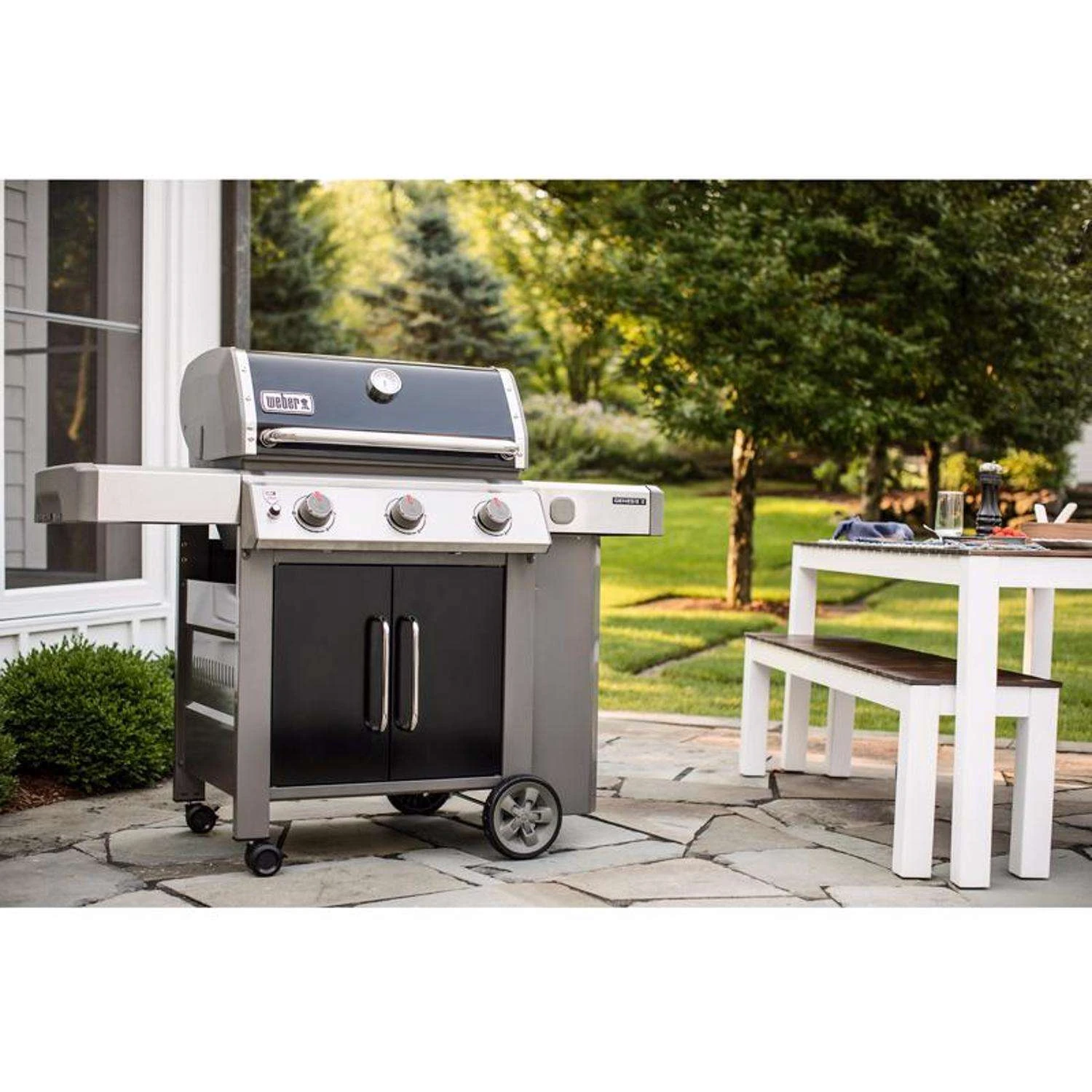 Weber Genesis II E-315 3 Burner Liquid Propane Grill Black - Image 9