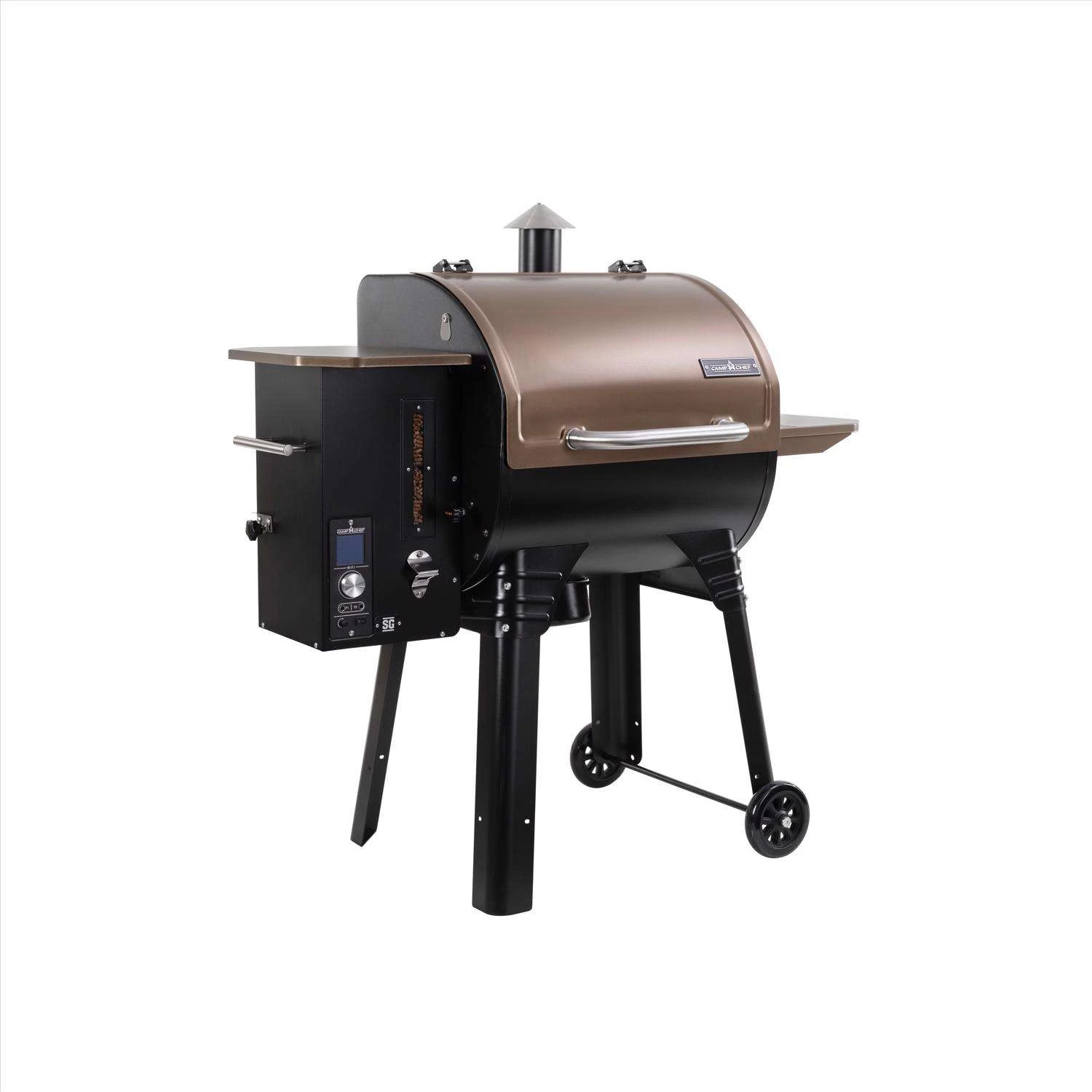 Camp Chef SmokePro Wood Pellet Bluetooth And WiFi Grill And Smoker Bronze - Image 2