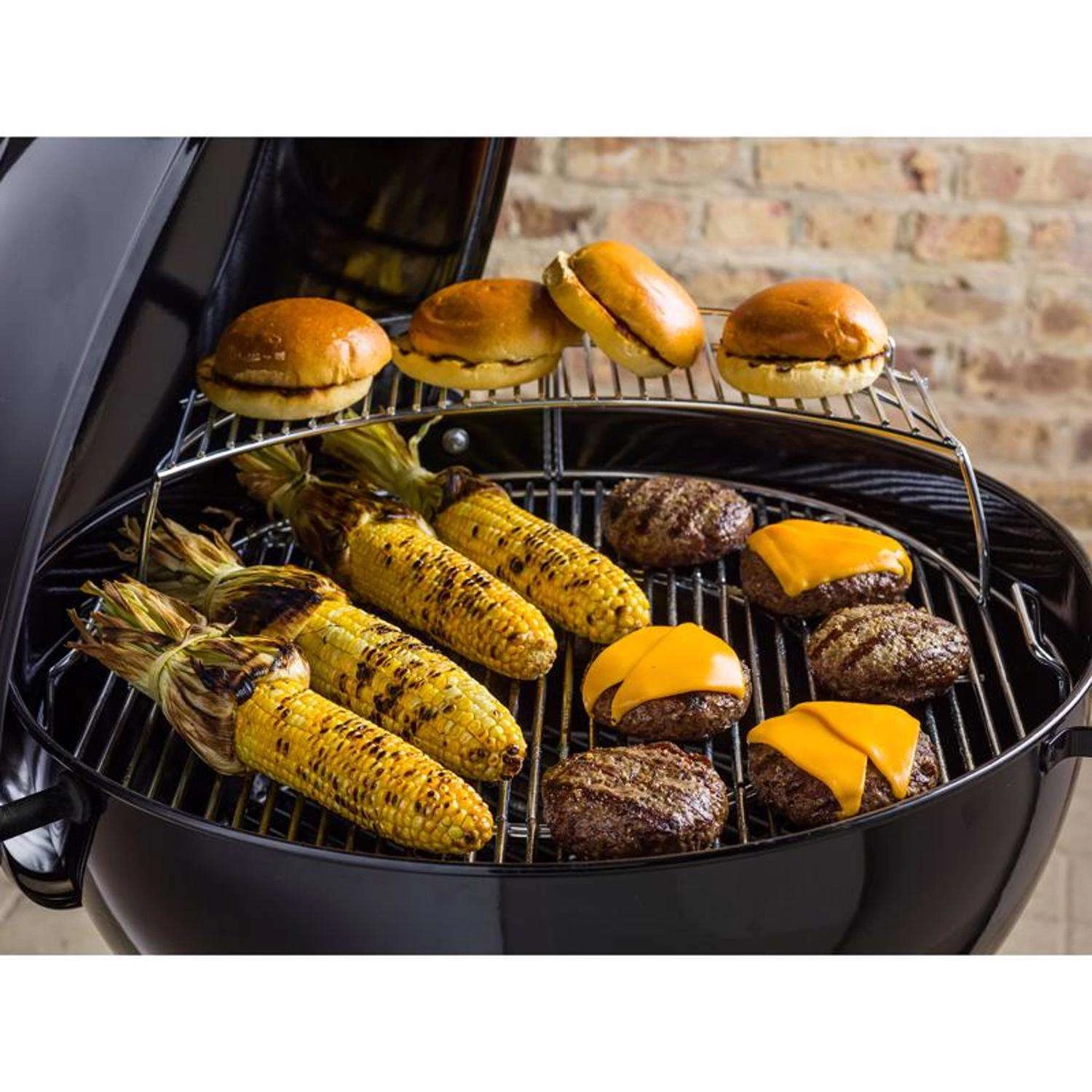 Weber 22 In. Master-Touch Charcoal Grill Deep Ocean Blue - Image 7