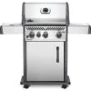 Napoleon Rogue 3 Burner Liquid Propane Grill Silver