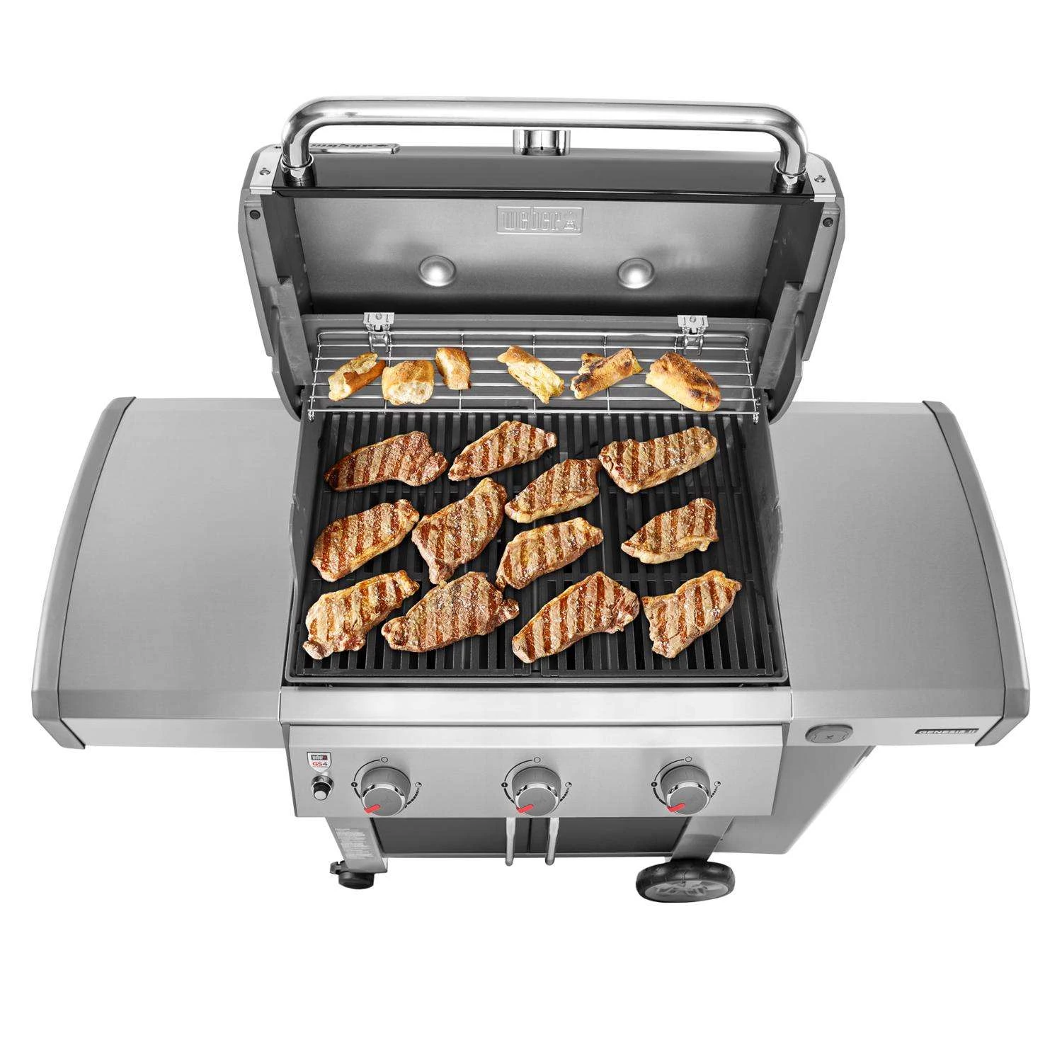 Weber Genesis II E-315 3 Burner Liquid Propane Grill Black - Image 2