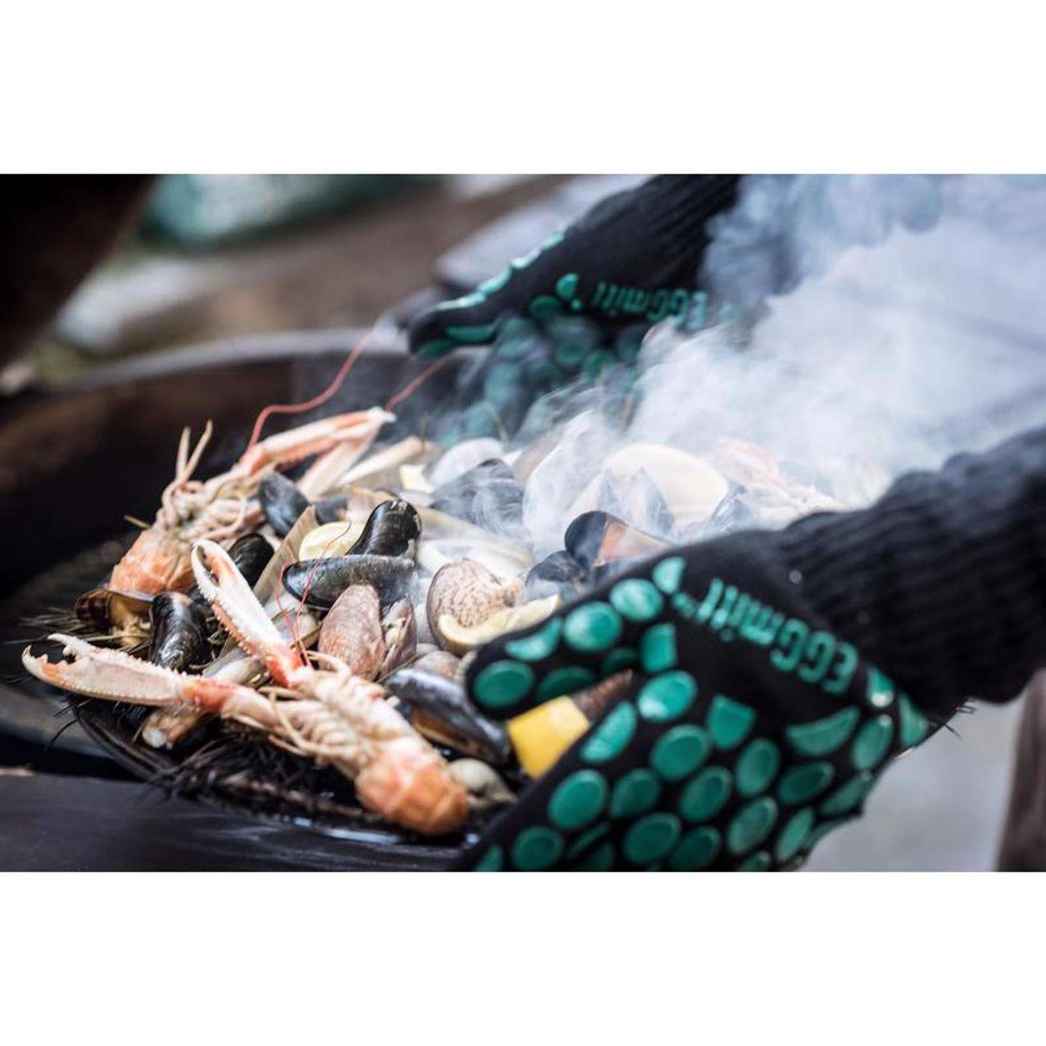 Big Green Egg Fabric Grilling Glove 1 Pc - Image 2