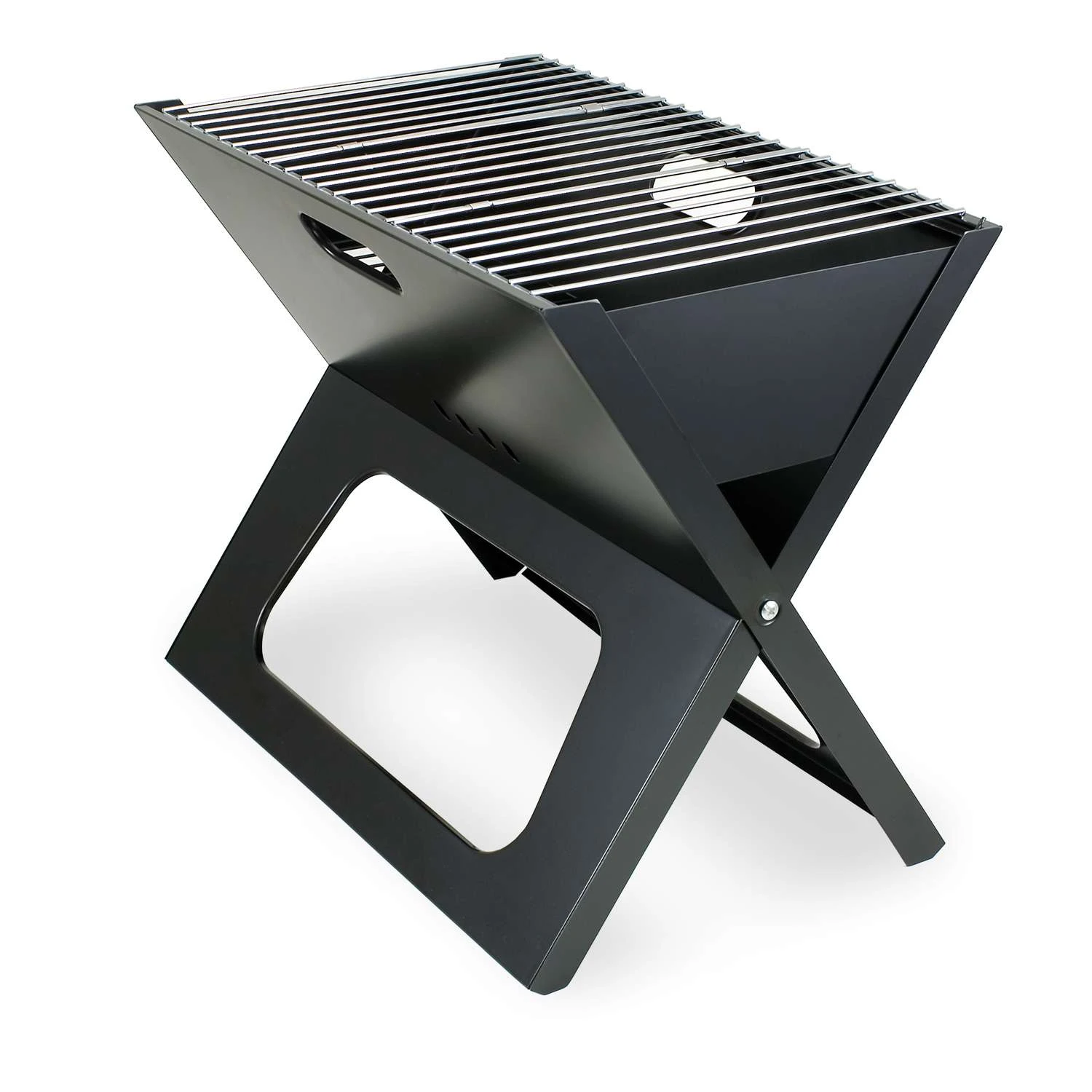 Picnic Time 11 In. X-Grill Charcoal Grill Black