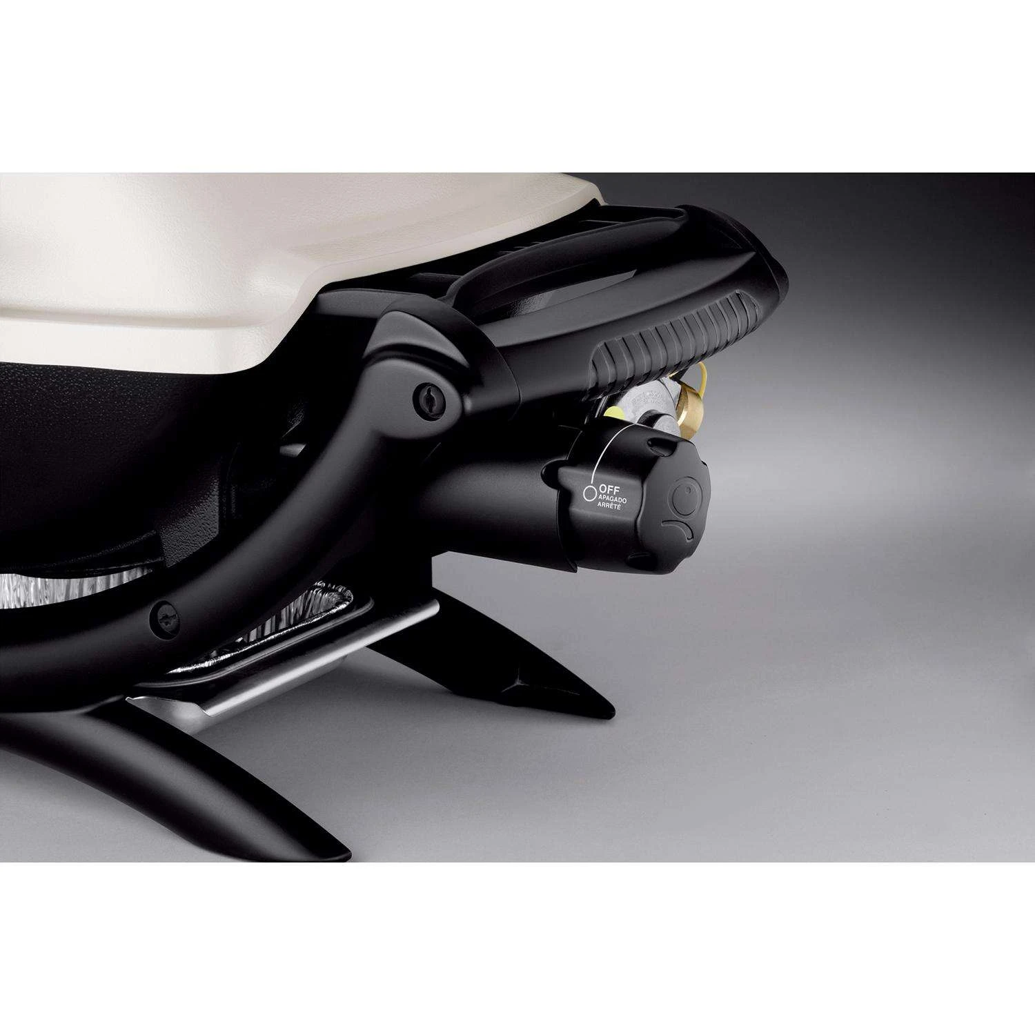 Weber Q1200 1 Burner Liquid Propane Grill Red - Image 5