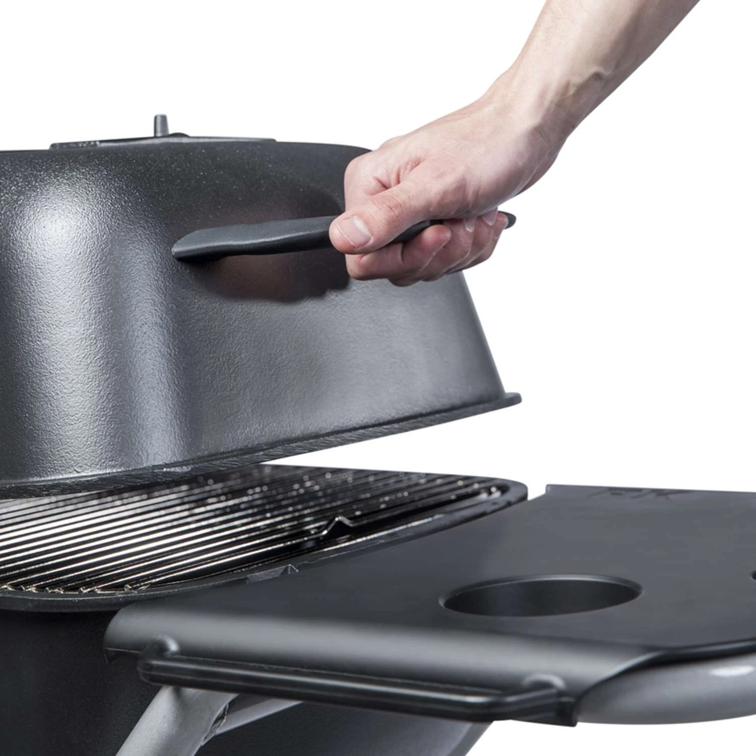 PK Grills 22 In. PK-TX Charcoal Grill And Smoker Graphite - Image 5