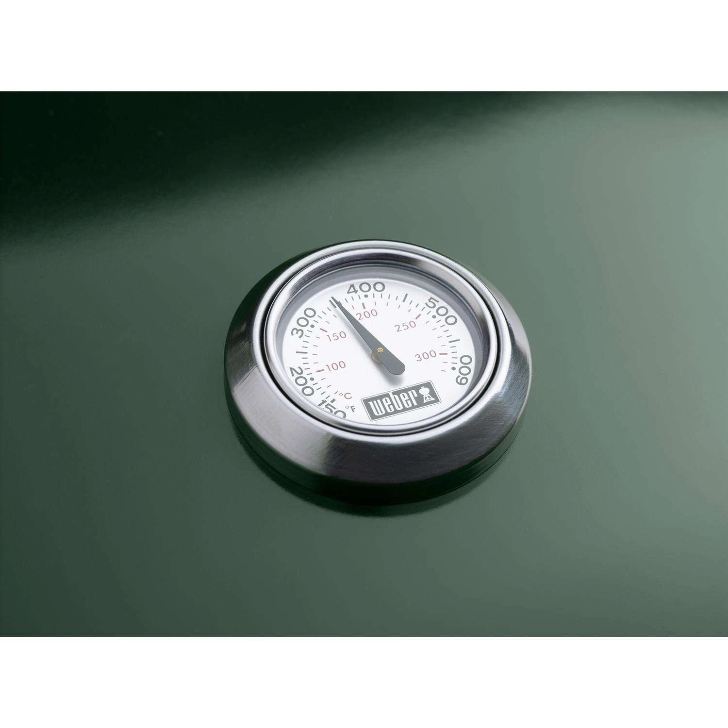 Weber 22 In. Original Kettle Premium Charcoal Grill Green - Image 3