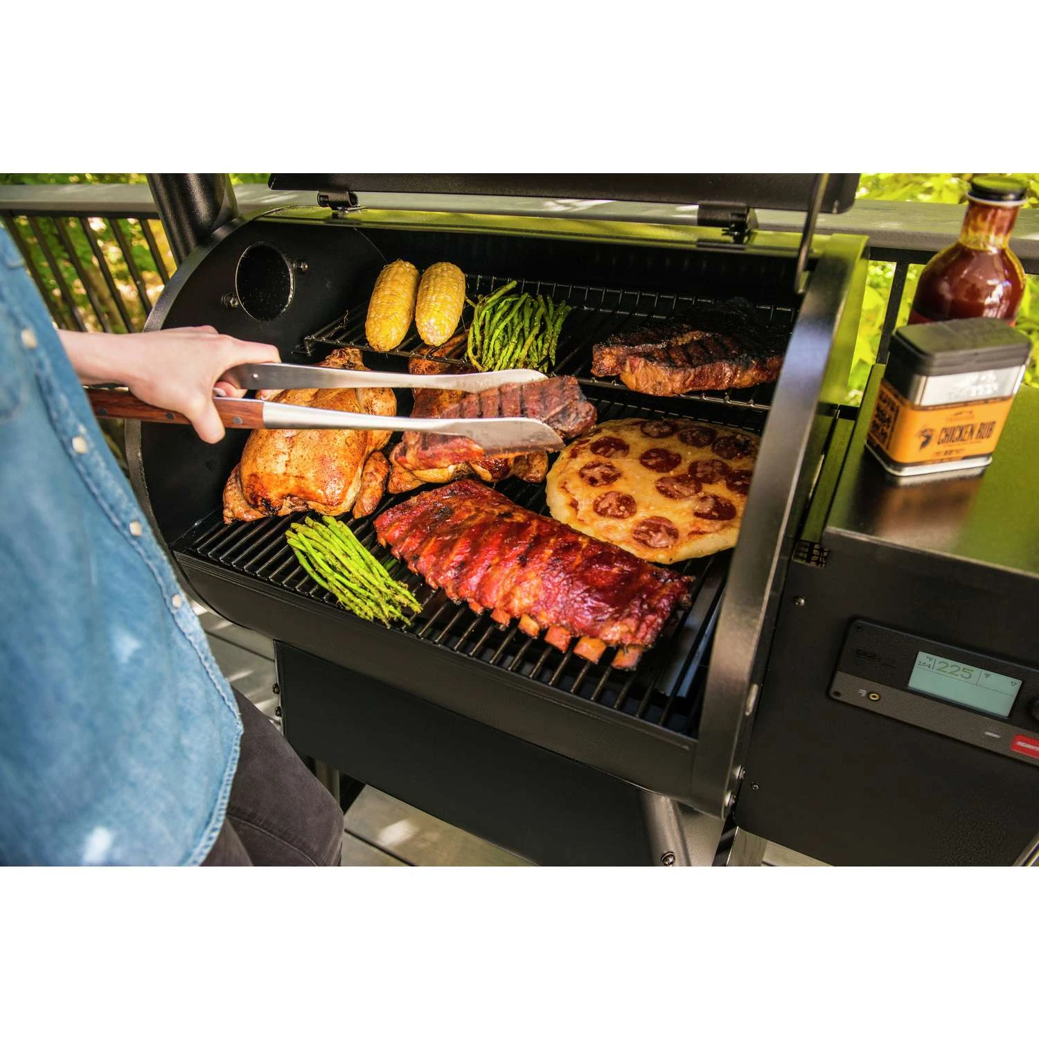 Traeger Pro 575 Wood Pellet WiFi Grill Black - Image 7