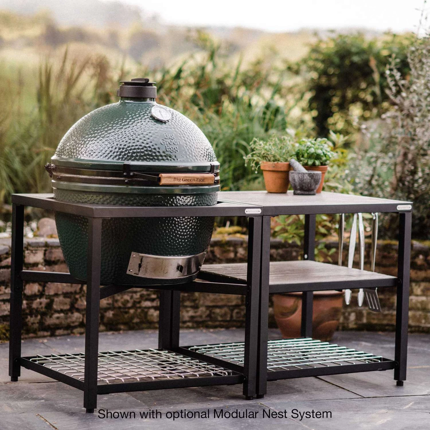 Big Green Egg 24 In. XLarge Charcoal Kamado Grill And Smoker Green - Image 4