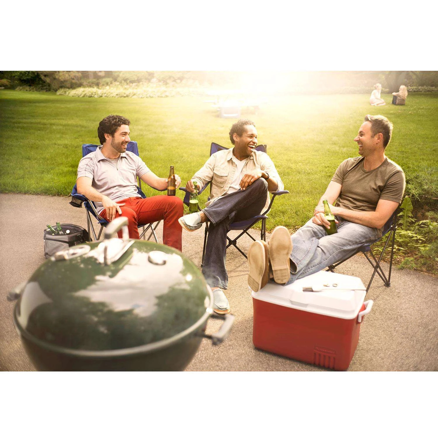 Weber 22 In. Original Kettle Premium Charcoal Grill Green - Image 9