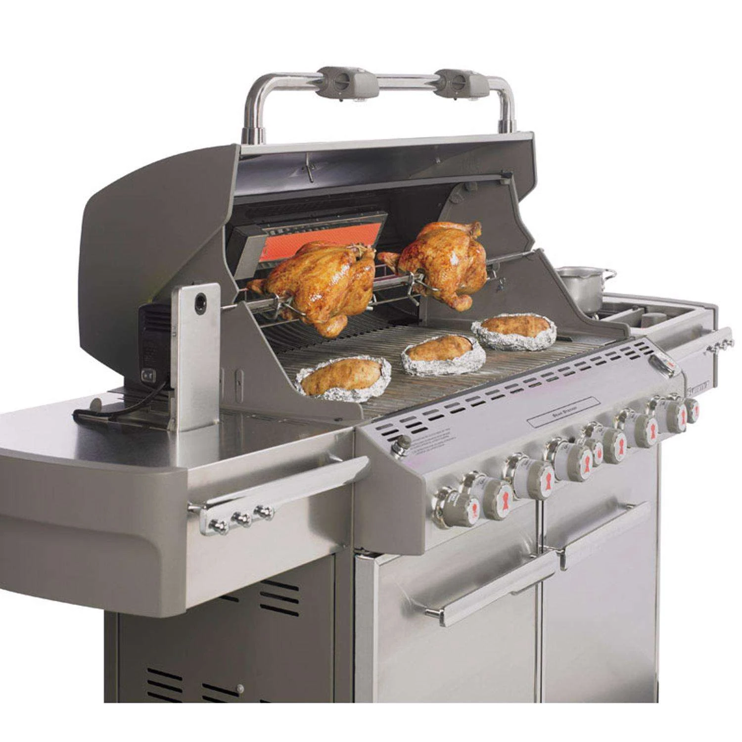 Weber Summit S-670 6 Burner Liquid Propane Grill Stainless Steel - Image 8