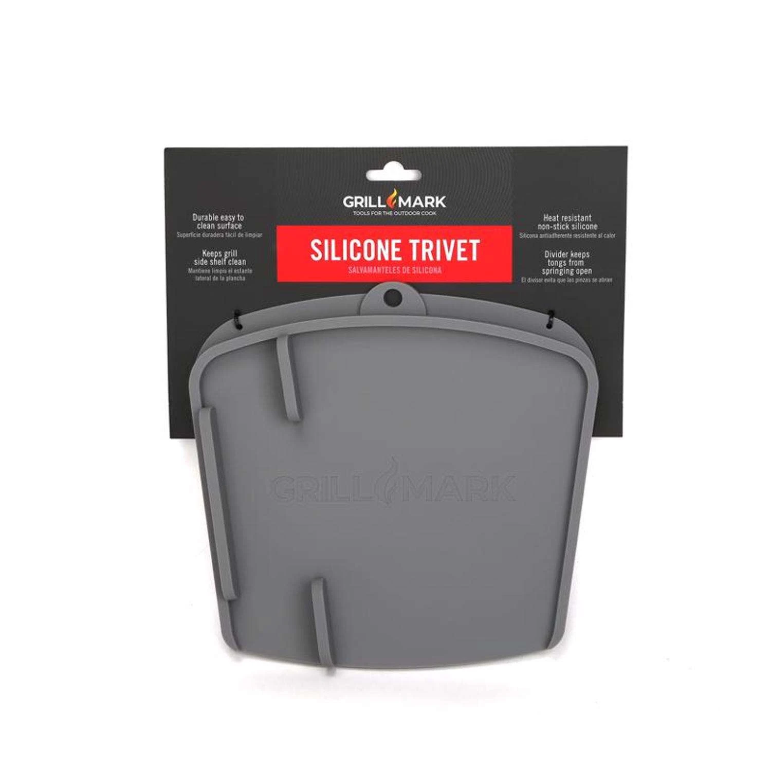 Grill Mark Plastic Gray Spatula Mat 1 Pk