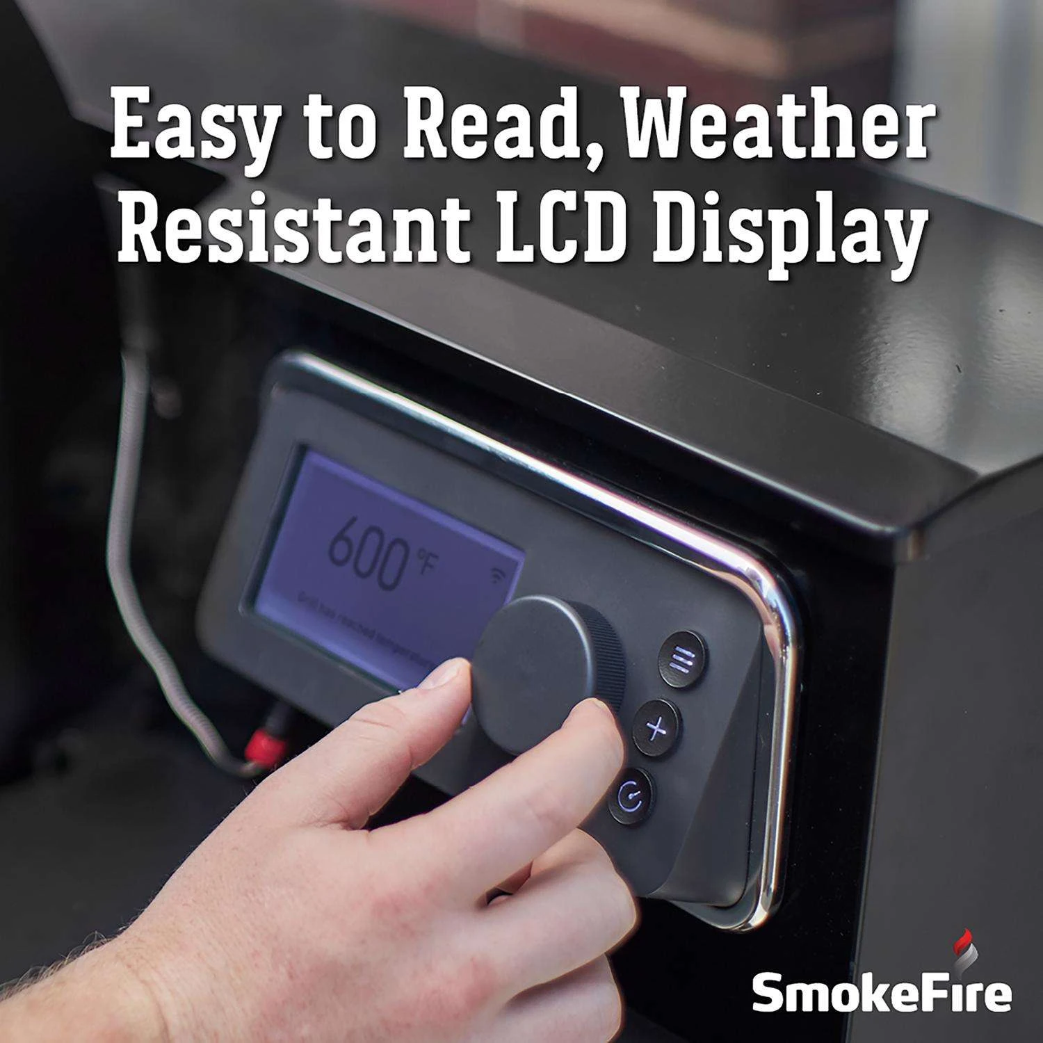 Weber SmokeFire EX6 2nd Gen Wood Pellet WiFi Grill Black - Image 9