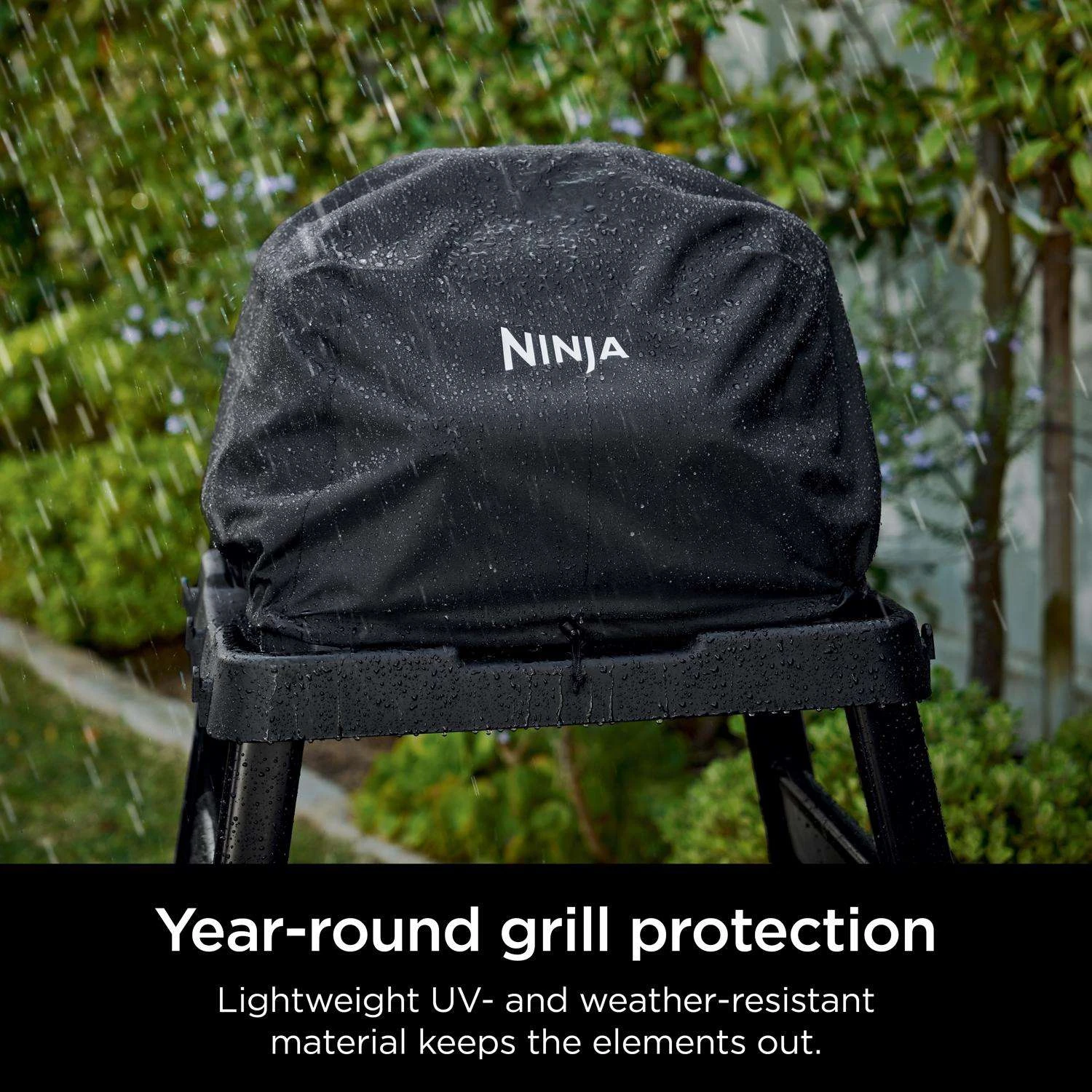 Ninja Woodfire Black Grill Cover For OG951 - Image 2