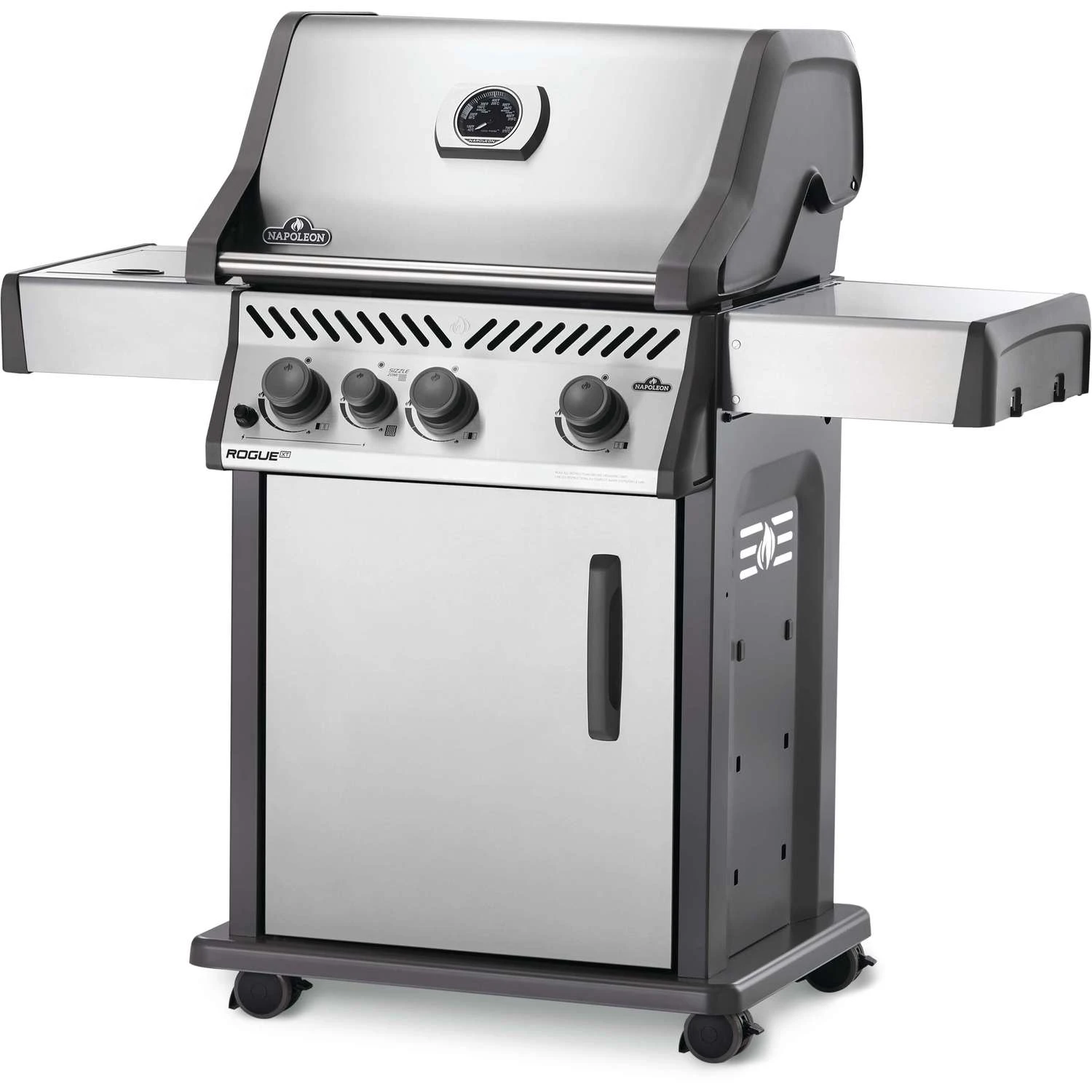 Napoleon Rogue 3 Burner Liquid Propane Grill Silver - Image 2