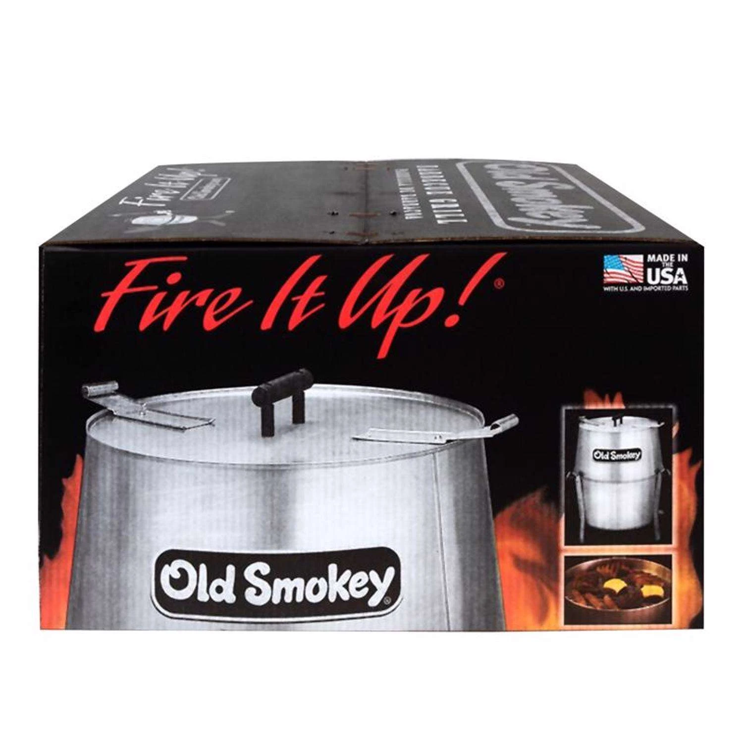 Old Smokey Products 17 In. Charcoal Grill Silver - Image 5