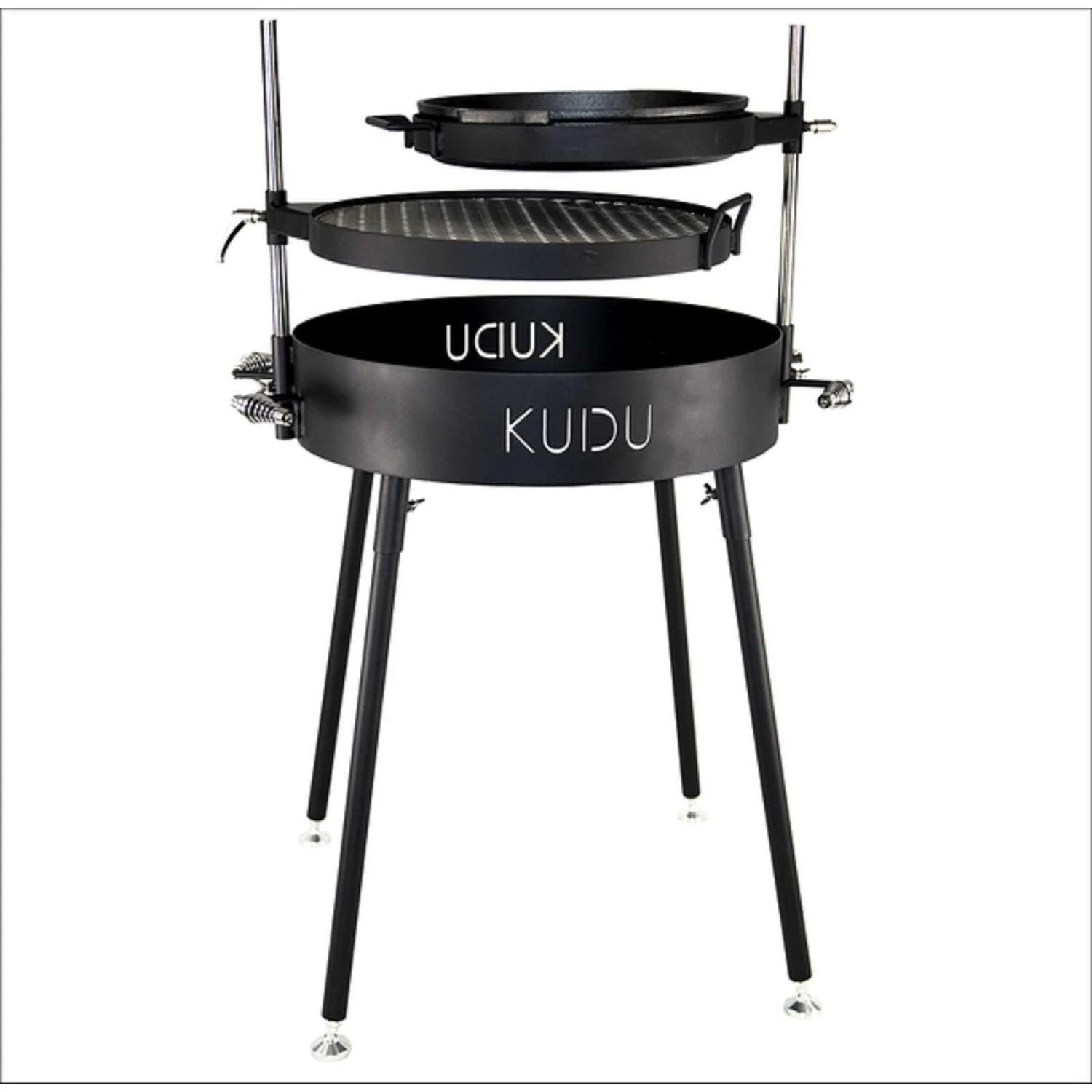KUDU 19 Inch In. Charcoal Grill Black