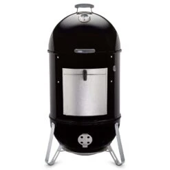 Weber Smokey Mountain Charcoal/Wood Bullet Smoker Black