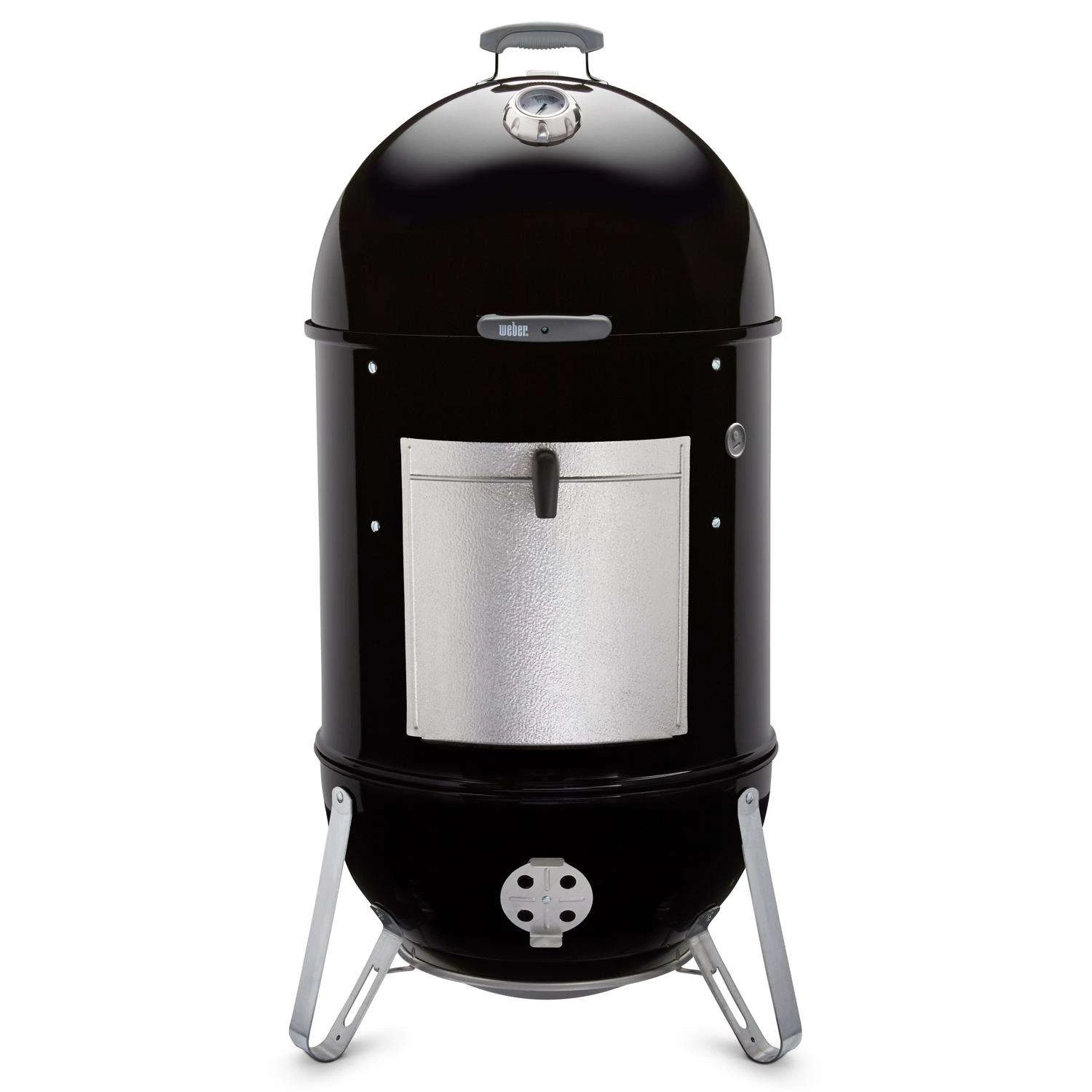 Weber Smokey Mountain Charcoal/Wood Bullet Smoker Black