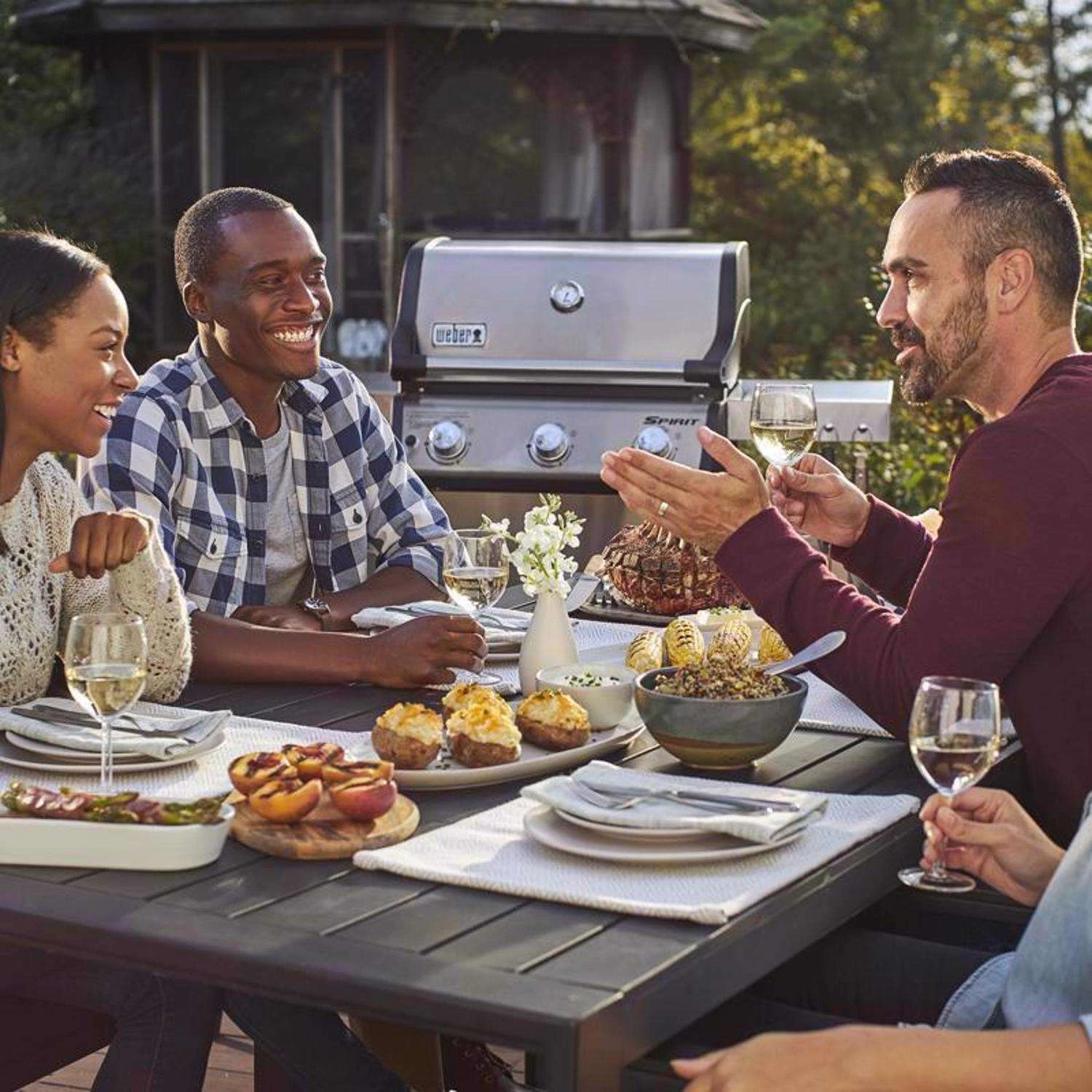 Weber Spirit S-315 3 Burner Liquid Propane Grill Stainless Steel - Image 9