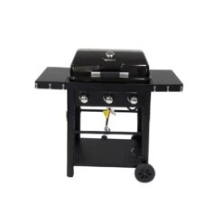 Brand-Man Grills Bronco2 3 Burner Liquid Propane Portable Grill Black