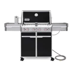 Weber Summit E-470 4 Burner Natural Gas Grill Black
