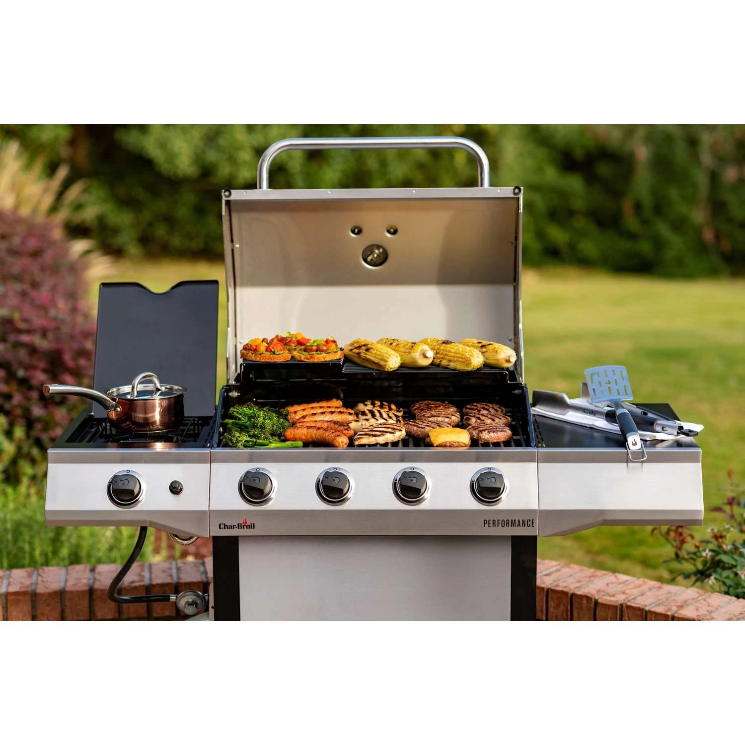 Char-Broil Performance Series 4 Burner Liquid Propane Grill Stainless Steel - Image 4