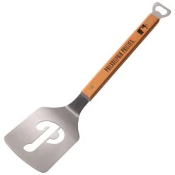 Sportula MLB Stainless Steel Brown/Silver Grill Spatula 1 Pc