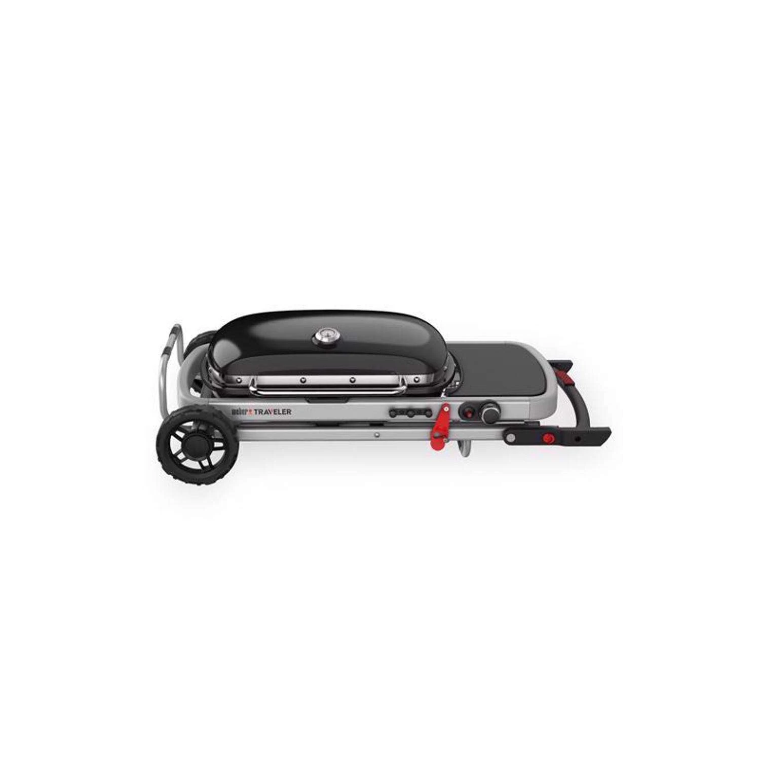 Weber Traveler 1 Burner Liquid Propane Portable Grill Black - Image 4