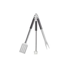 Breeo Stainless Steel Black/Silver Grill Tool Set 3 Pk