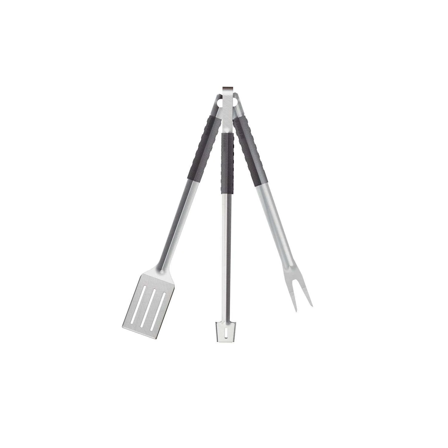 Breeo Stainless Steel Black/Silver Grill Tool Set 3 Pk