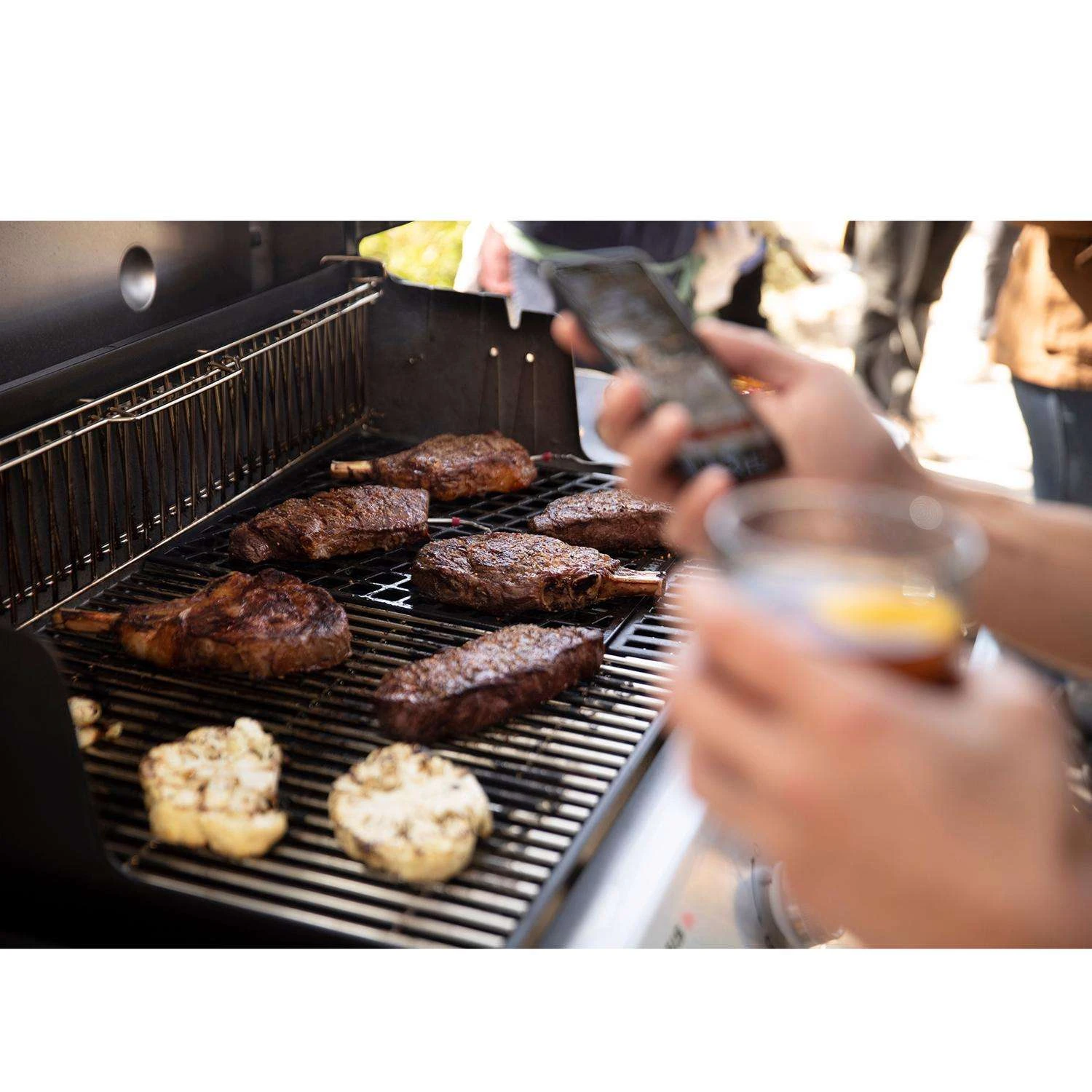 Weber Genesis S-325s 3 Burner Natural Gas Grill Stainless Steel - Image 8