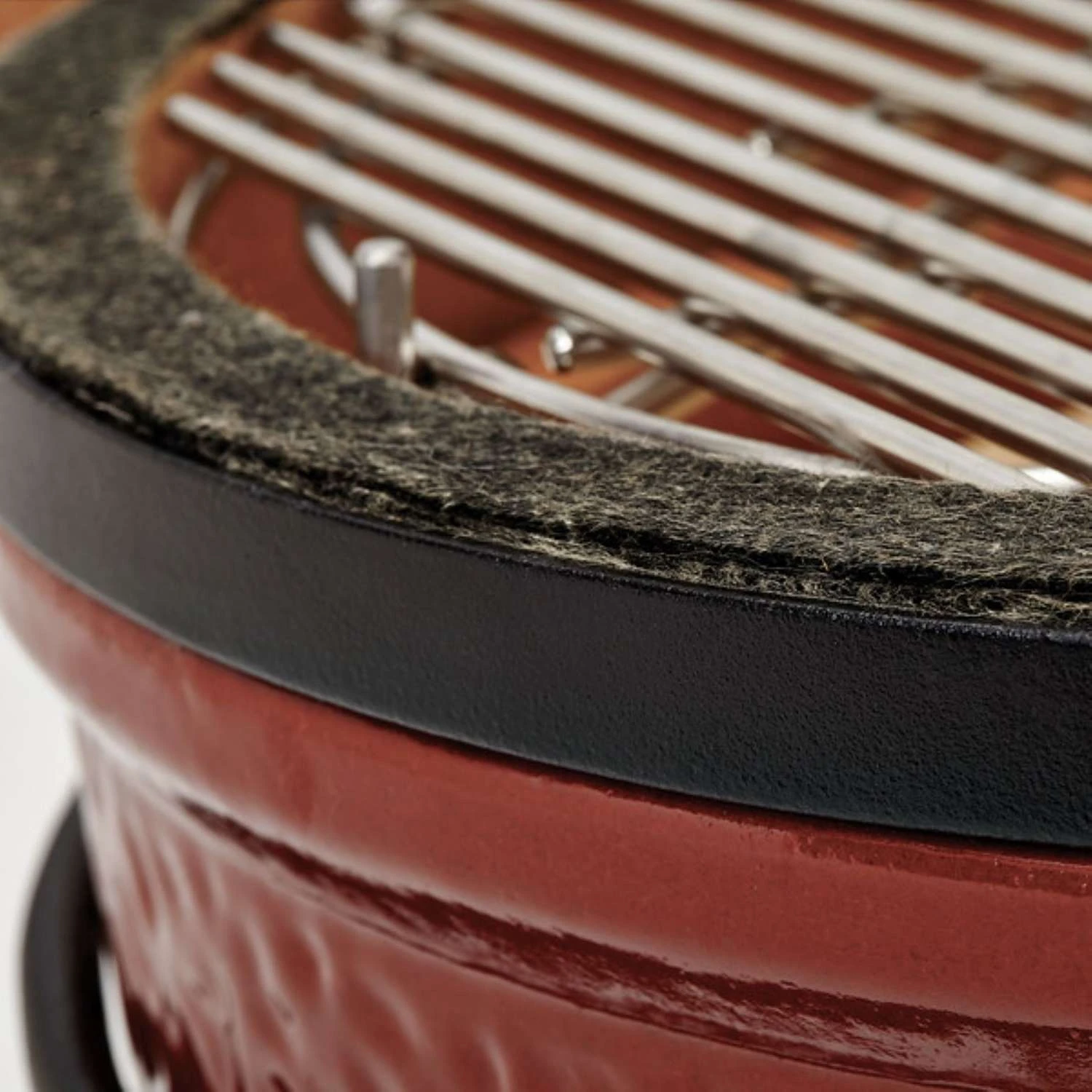 Kamado Joe 13.5 In. Joe Jr. Charcoal Kamado Grill And Smoker Red - Image 4