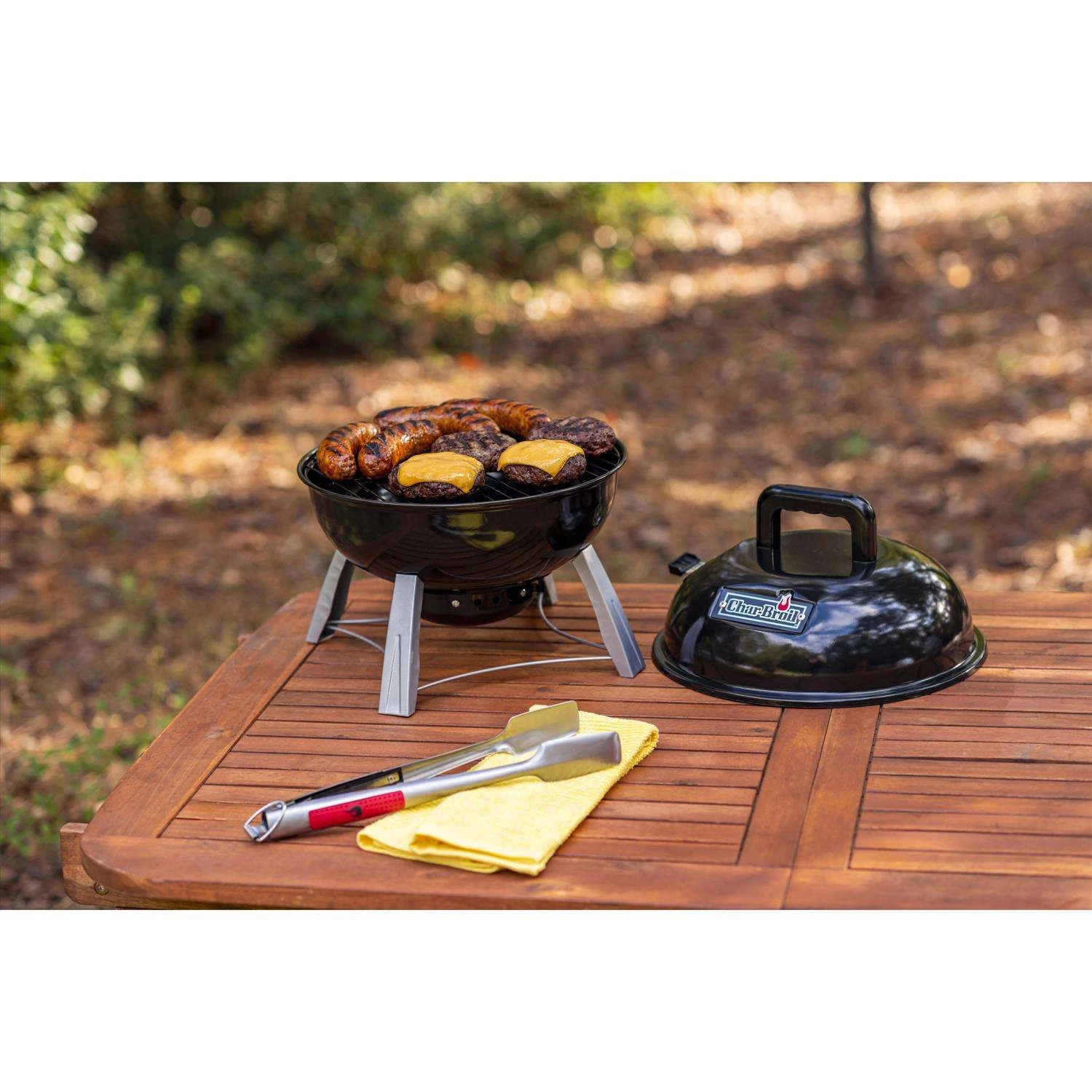 Char-Broil 14 In. Charcoal Grill Black - Image 5