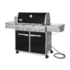 Weber Summit E-670 6 Burner Natural Gas Grill Black
