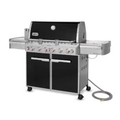 Weber Summit E-670 6 Burner Natural Gas Grill Black