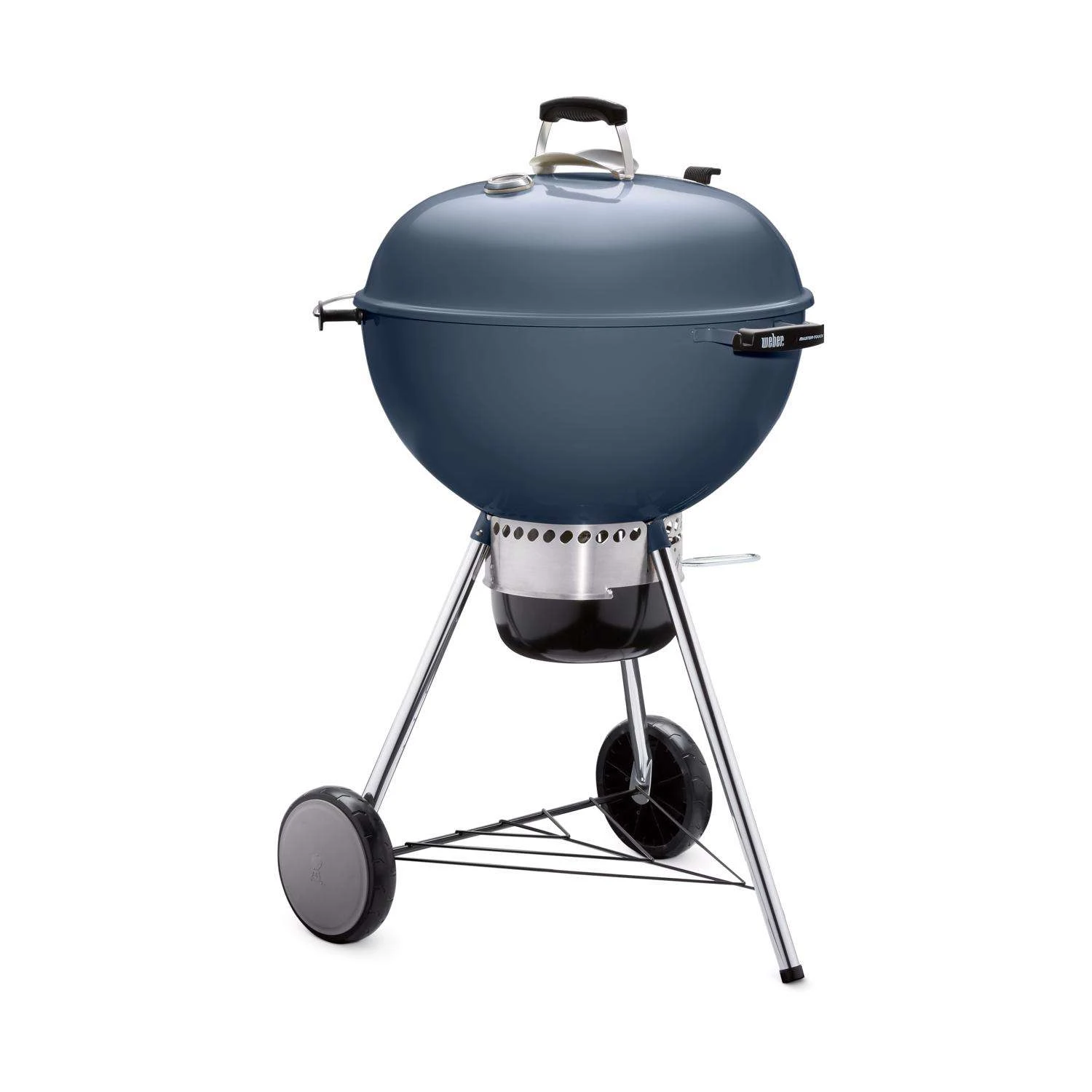 Weber 22 In. Master-Touch Charcoal Grill Slate Blue - Image 4