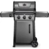 Napoleon Freestyle 3 Burner Natural Gas Grill Charcoal Gray